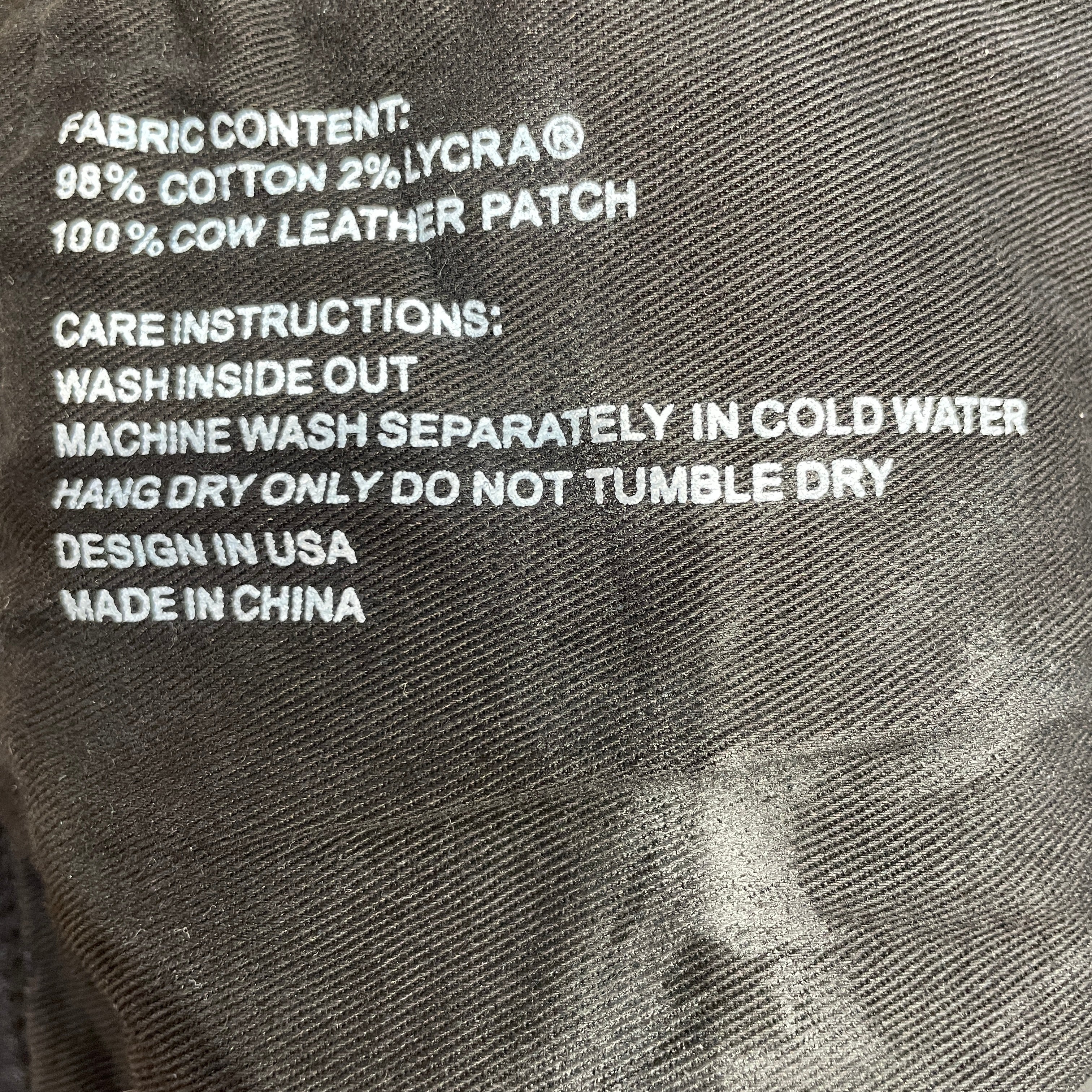 PURPLE BRAND/Straight Pants/Cotton/BLK/Waxed view 3