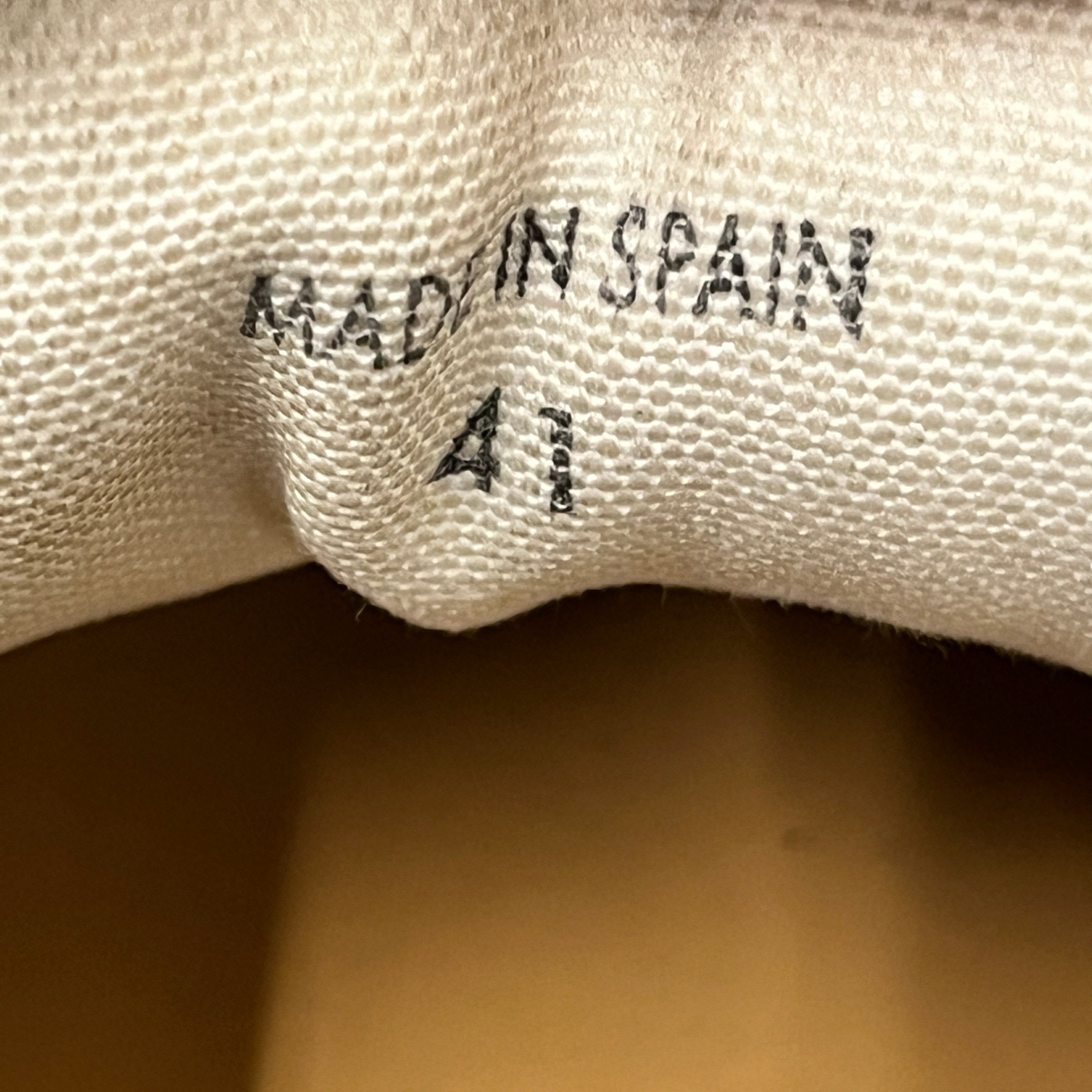 JIL SANDER/Low-Sneakers/EU 41/Cotton/CRM/CANVAS PLATFORM SHOES view 4