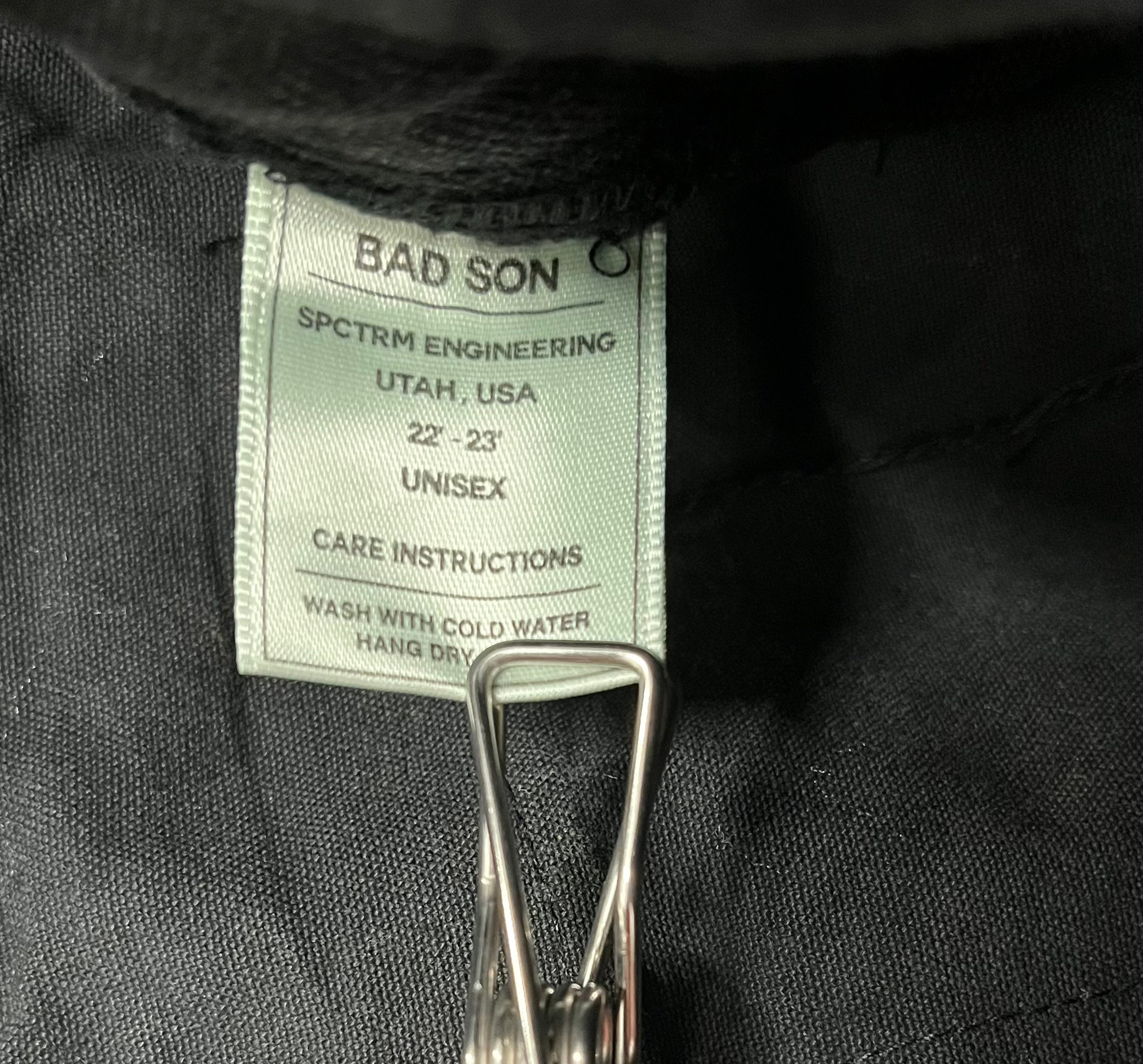 BAD SON/Bootcut Pants/XL/Denim/BLK/All Over Print/OVER GROWN view 4