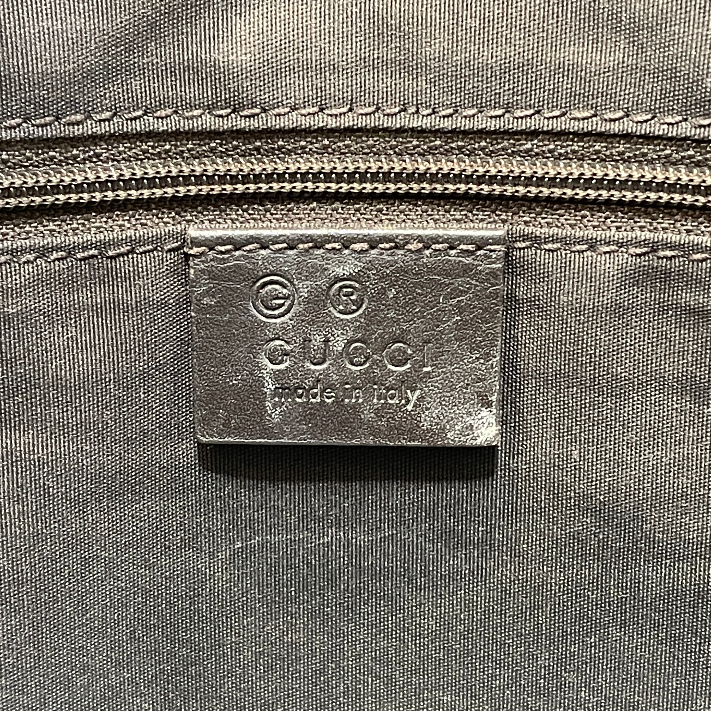 GUCCI/Cross Body Bag/Monogram/Cotton/BRW/GG CRYSTAL ABBEY view 3