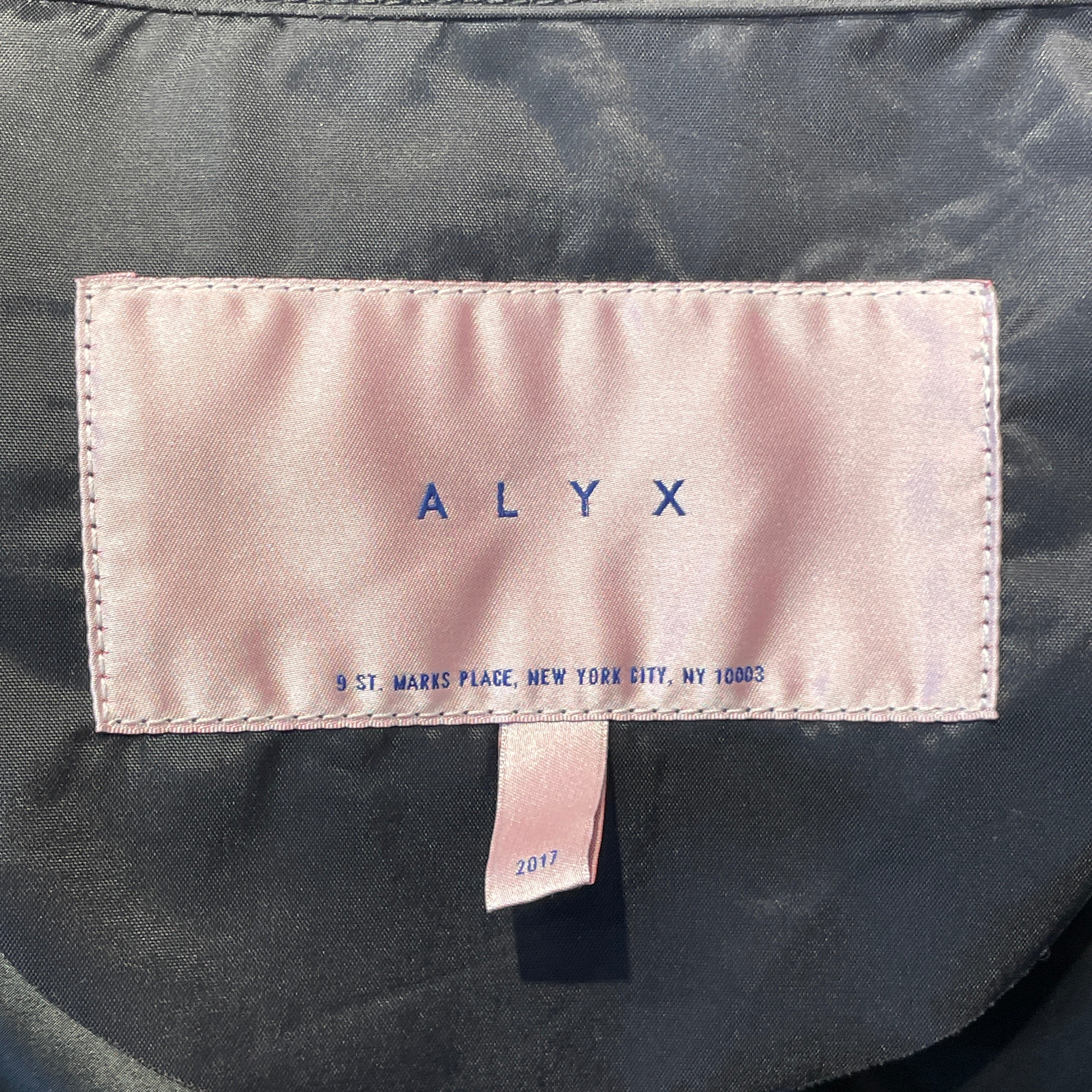1017 ALYX 9SM(ALYX)/Coat/M/Nylon/BLK/SPIDI COLLAB view 3