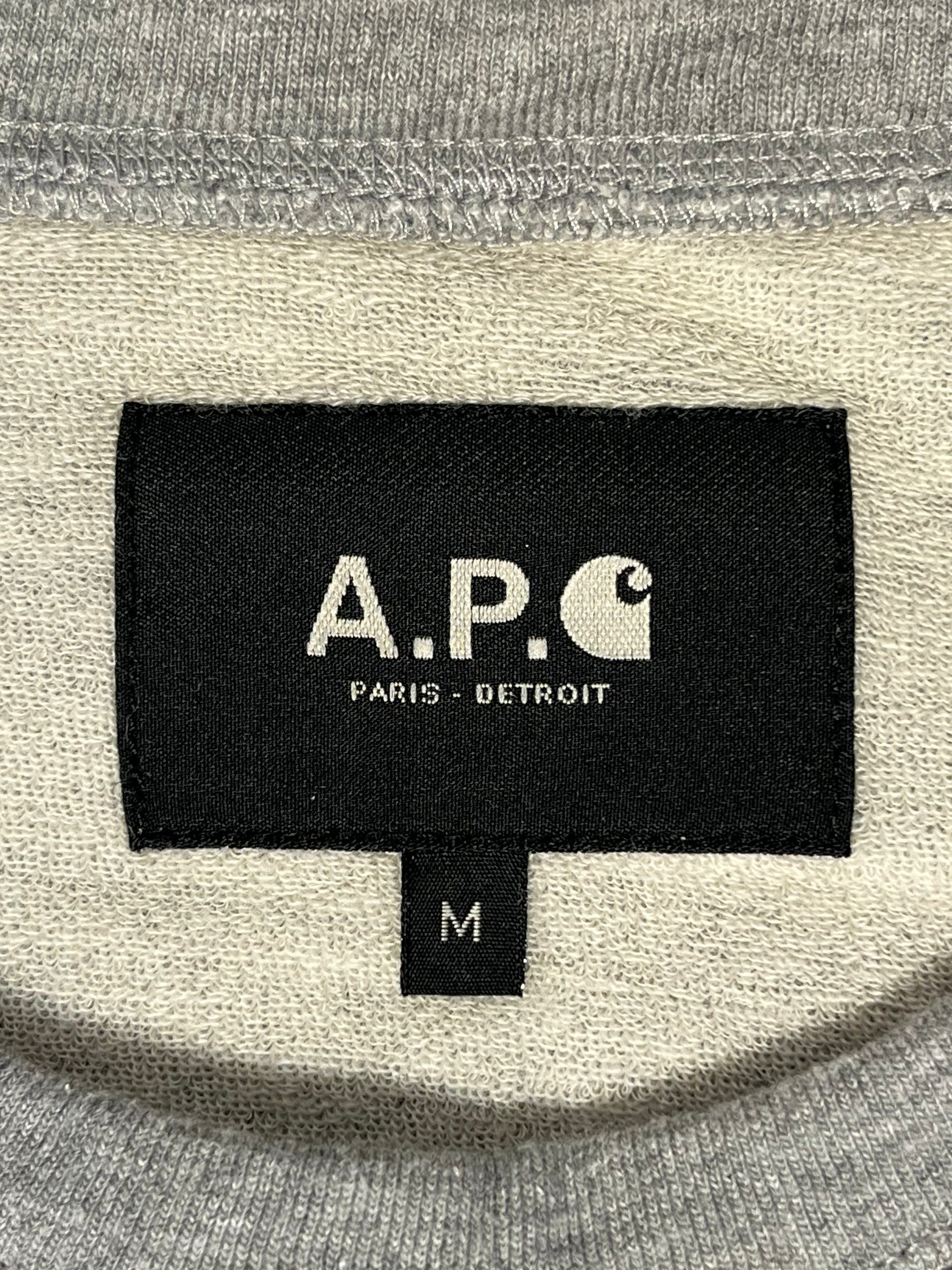 A.P.C./Carhartt/Sweatshirt/M/Cotton/GRY/ view 3