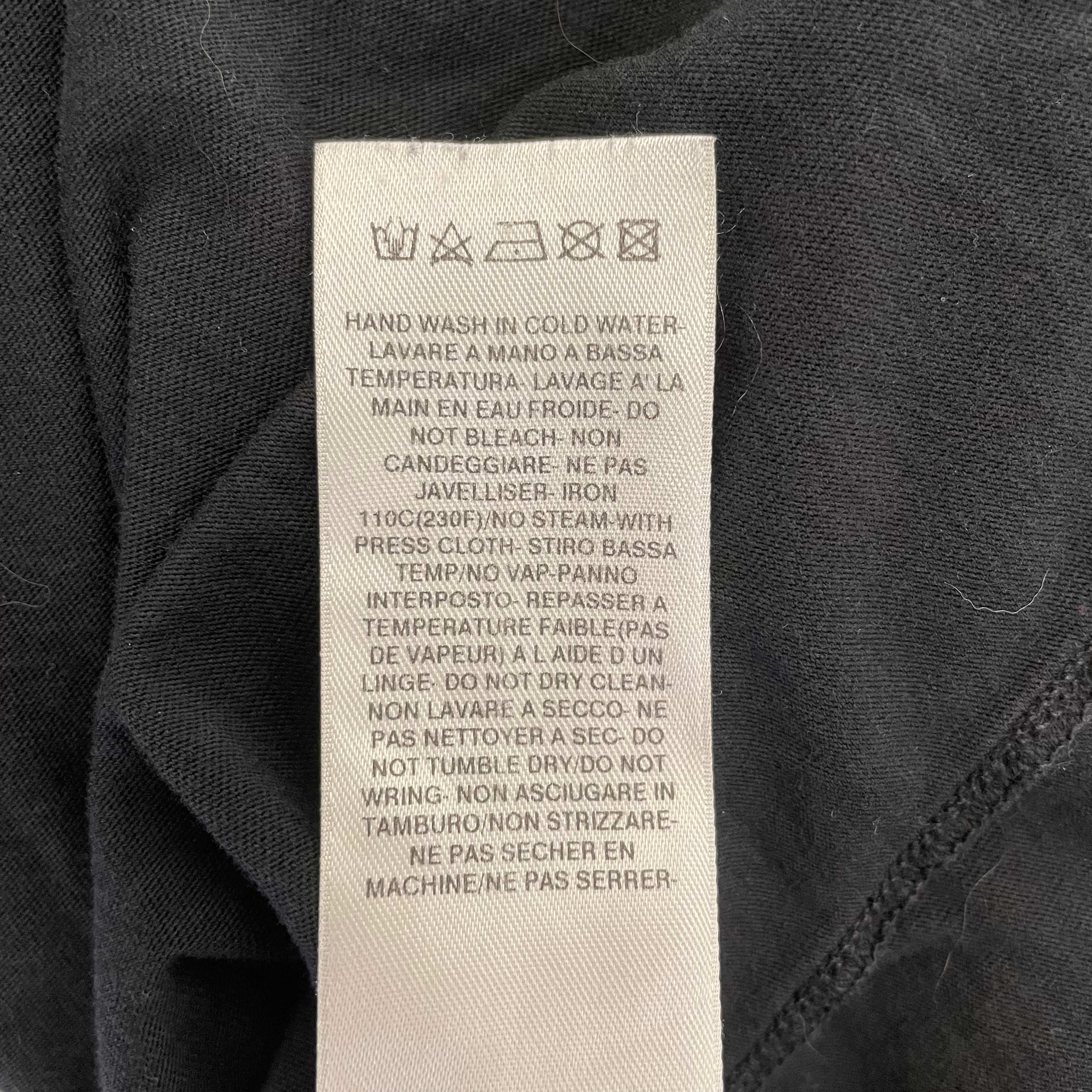 RICK OWENS DRKSHDW/T-Shirt/S/Cotton/BLK/SOMBRA OSCURA view 4