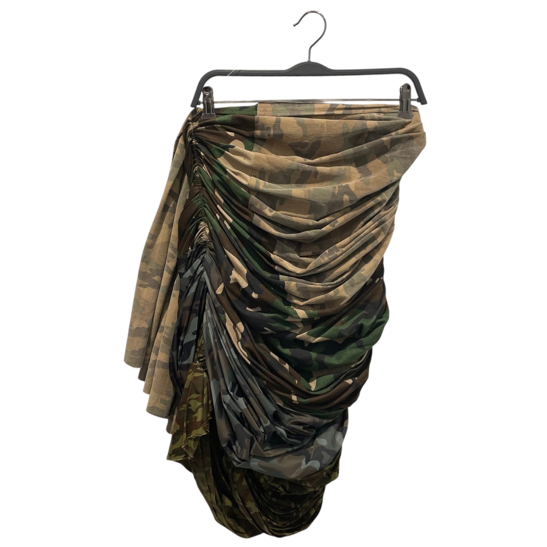COMME des GARCONS/Skirt/S/Camouflage/Cotton/GRN/CUT AND SEW view 2