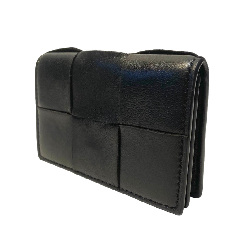 BOTTEGA VENETA/Bifold Wallet/OS/Leather/BLK/