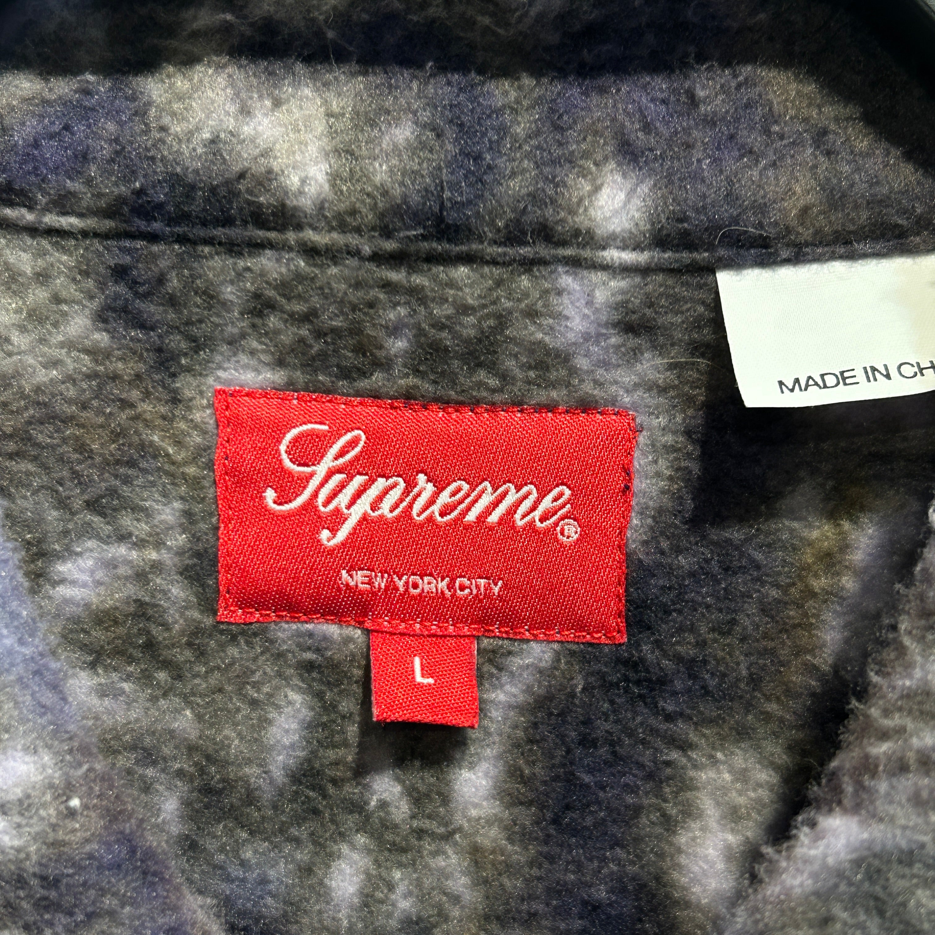 Supreme/LS Shirt/L/Polyester/PPL/Paisley/Paisley Fleece view 3