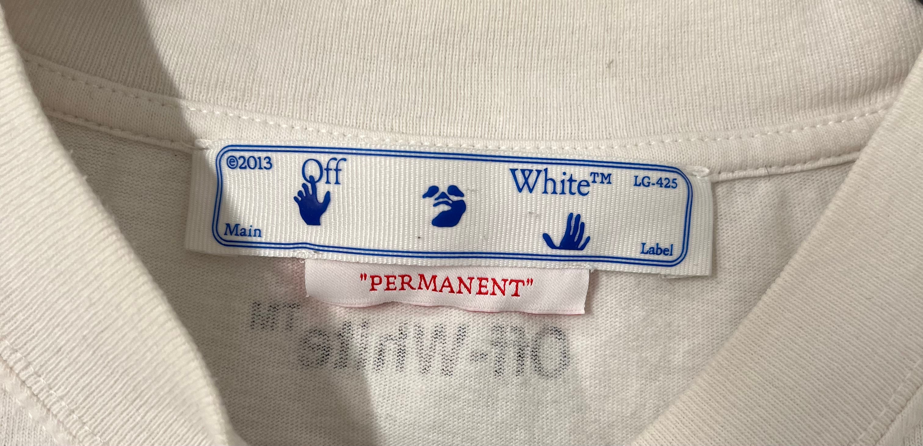 OFF-WHITE/T-Shirt/S/Cotton/WHT/MONA LISA view 4