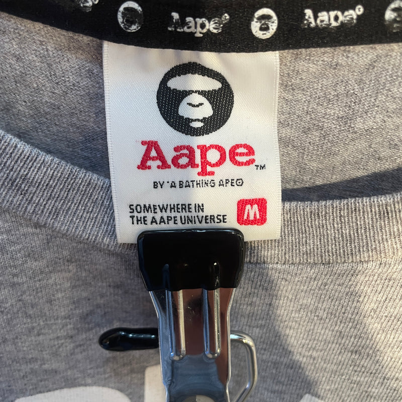 AAPE BY A BATHING APE/T-Shirt/M/Cotton/GRY/