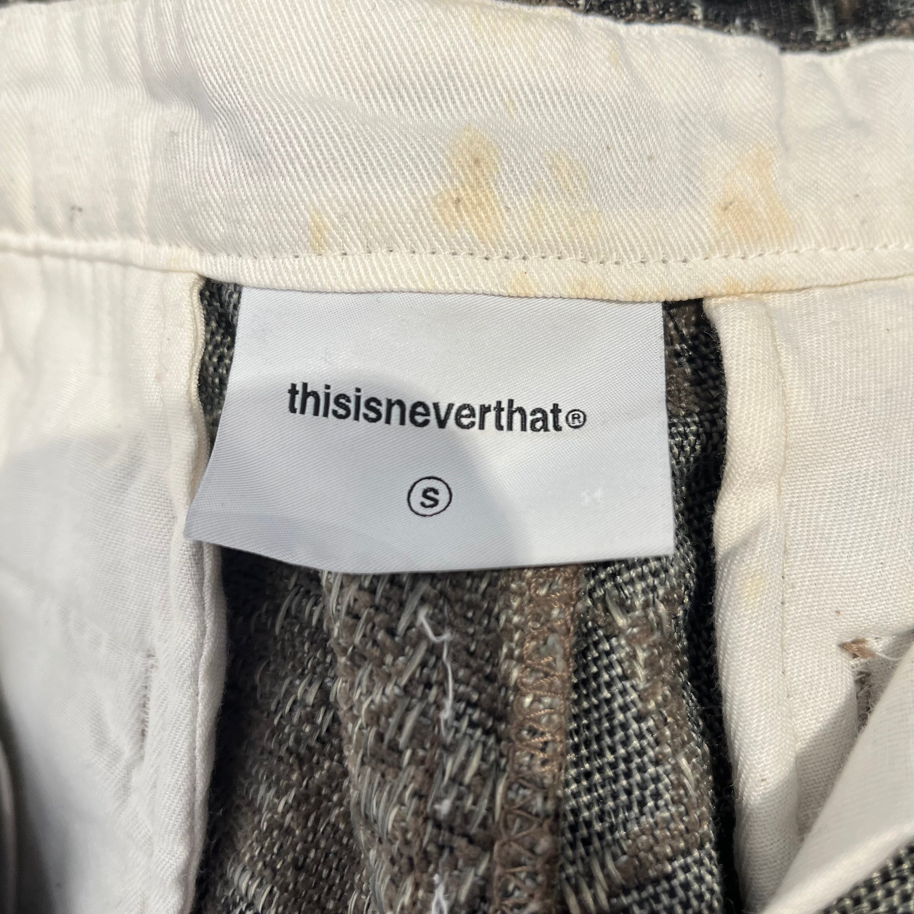 thisisneverthat/Straight Pants/S/Cotton/BRW/Floral Pattern/ view 3