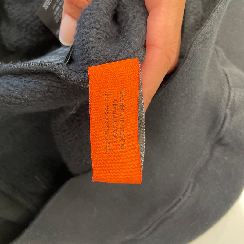 HERON PRESTON/Hoodie/XS/Cotton/BLK/Sleeve Graphic