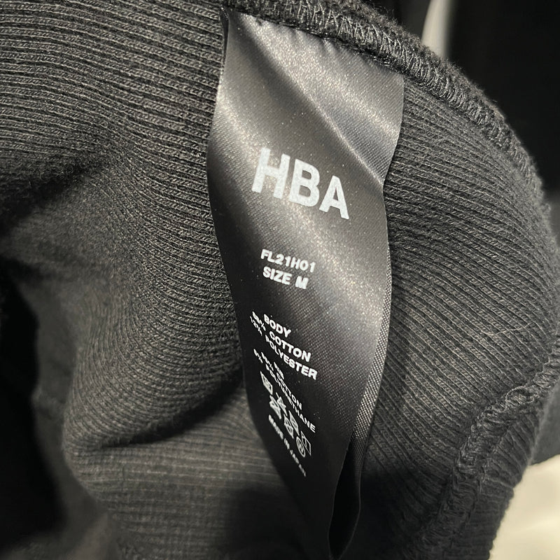 HOOD BY AIR./Hoodie/M/Cotton/BLK/