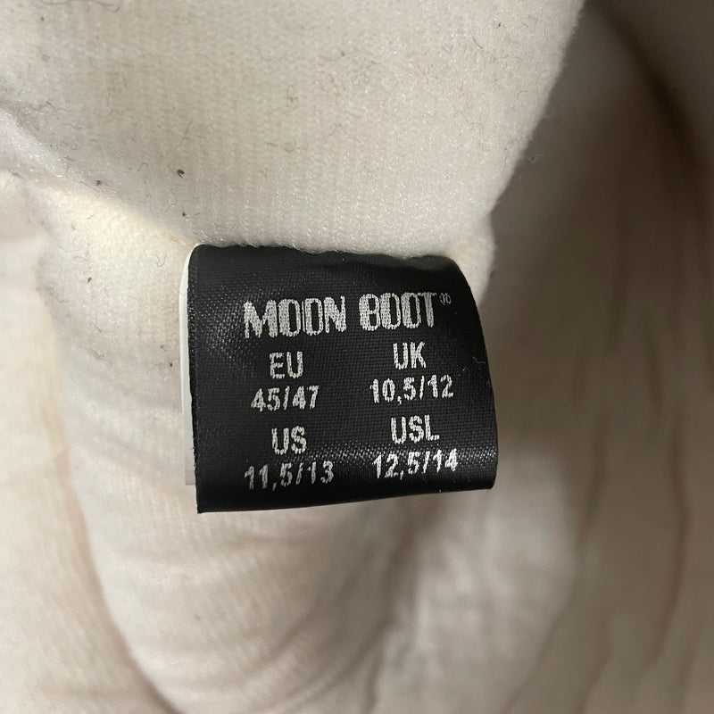 MOON BOOT/Pull-On Boots/US 12/All Over Print/Polyester/GRN/STRANGER THINGS