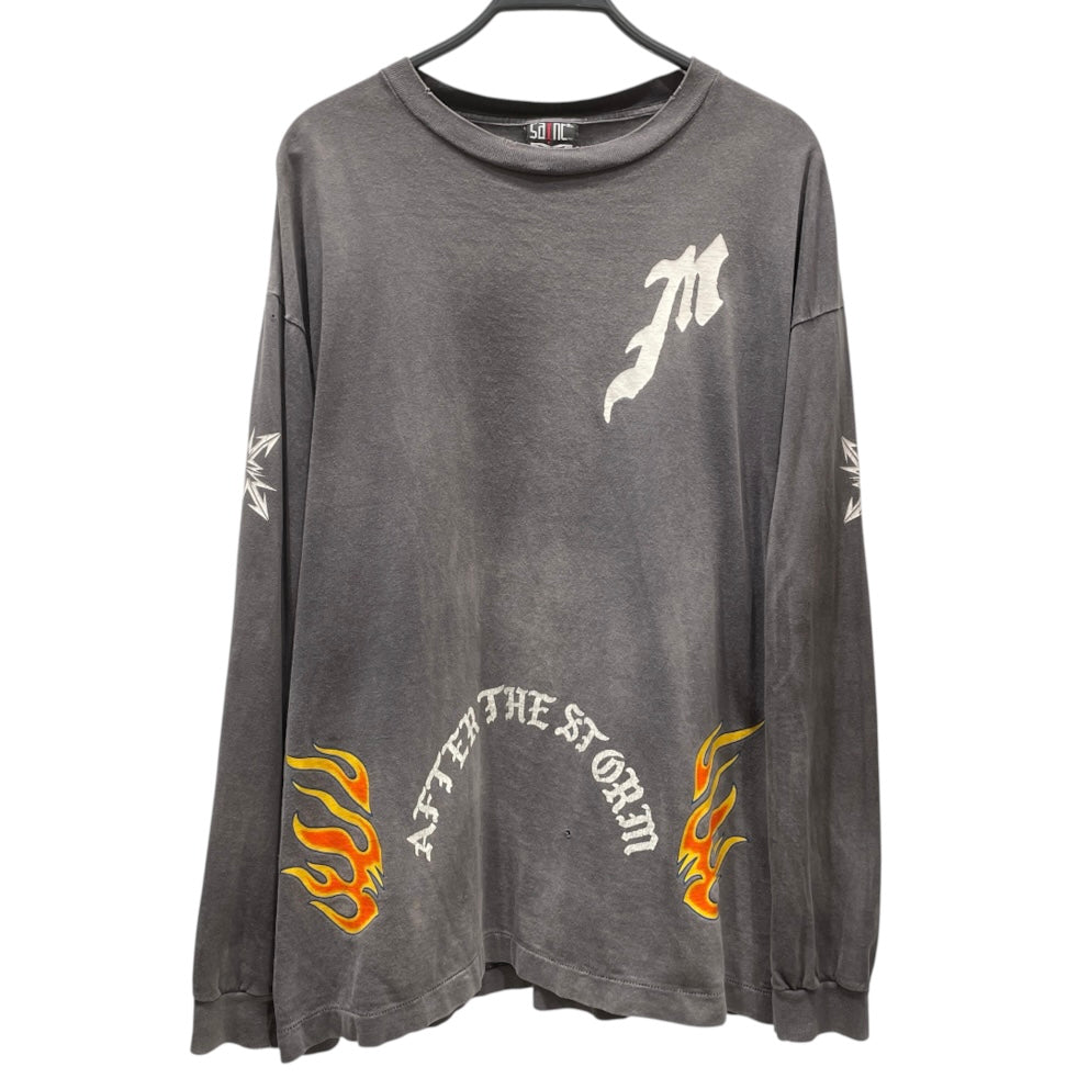 SAINT MICHAEL/LS T-Shirt/XXL/Cotton/BLK/ view 1