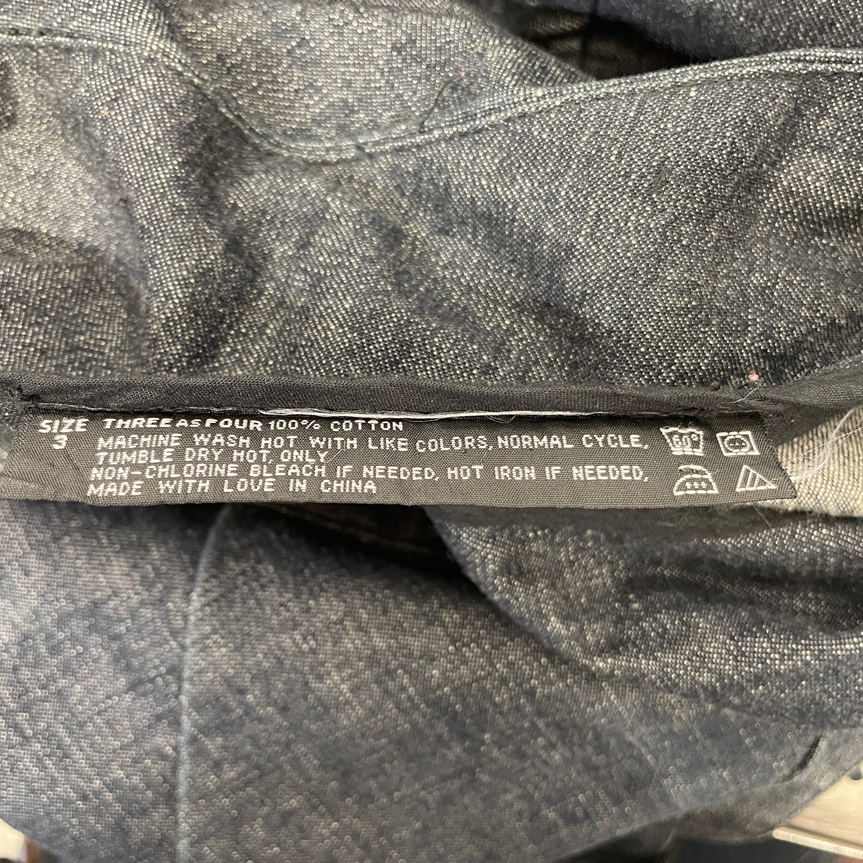 THREE AS FOUR/Long Skirt/3/Denim/IDG/AYSM SPIRAL view 3