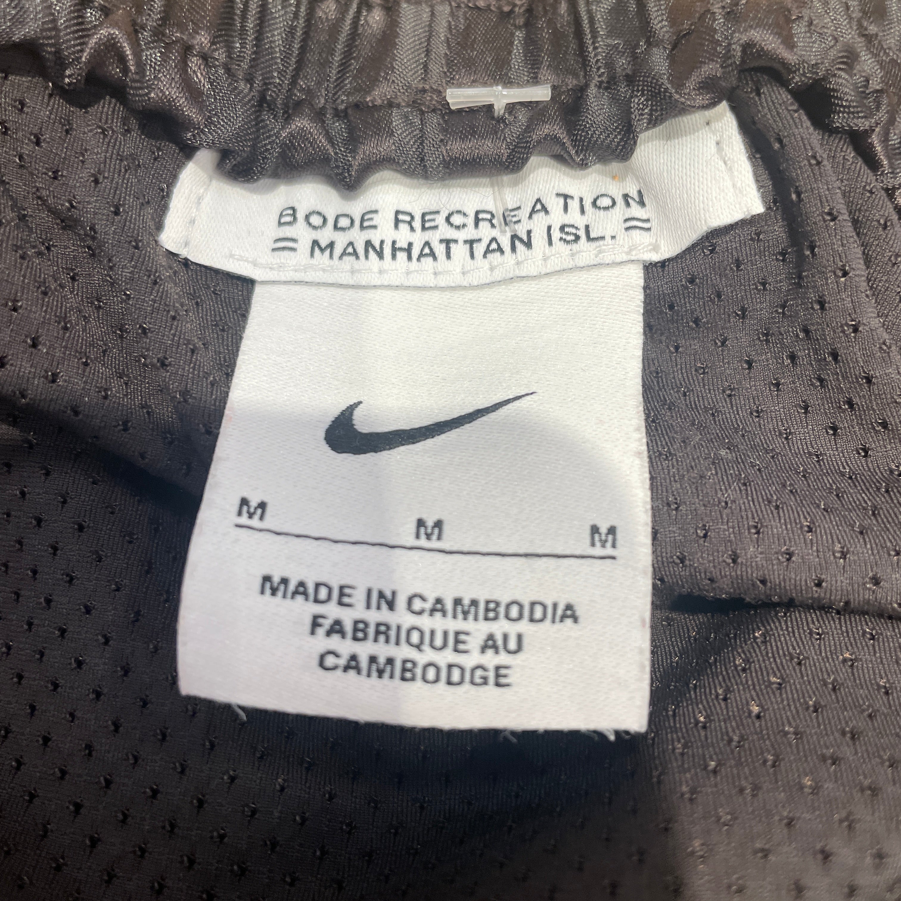 BODE RECREATION /NIKE/Shorts/M/Stripe/Polyester/BRW/2024 view 3