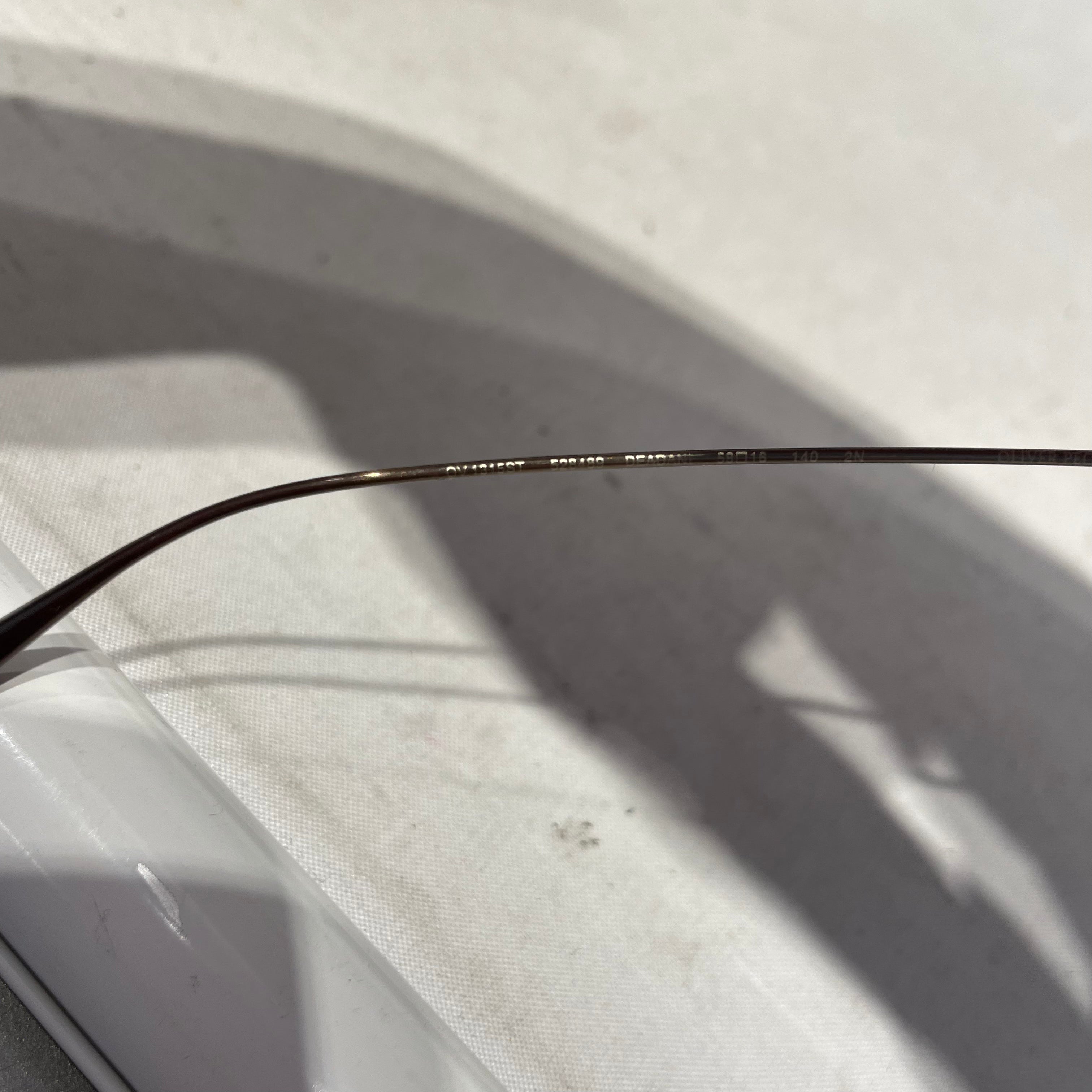 OLIVER PEOPLES/Sunglasses/Metal/BRW/ view 3