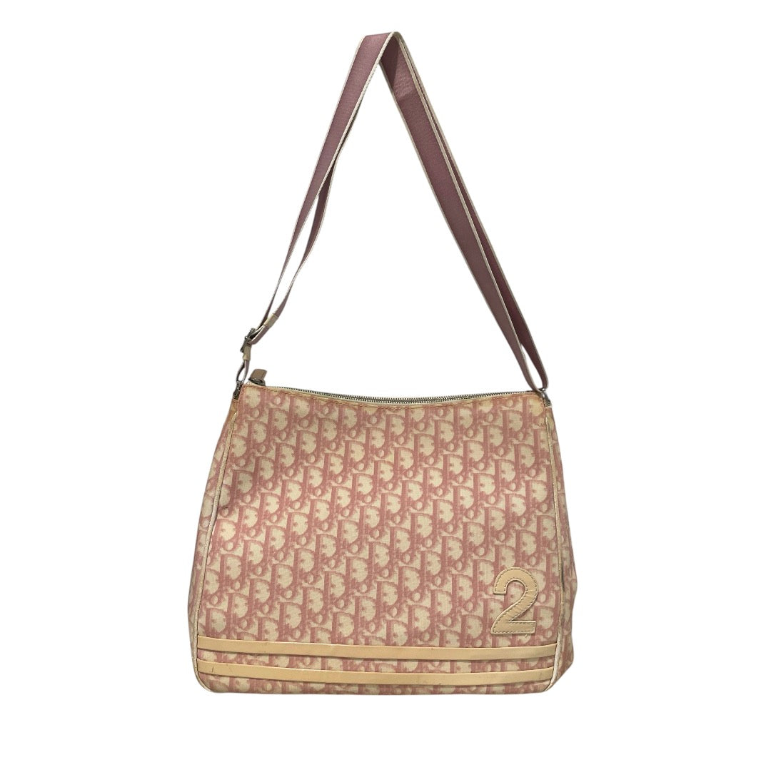 Christian Dior/Cross Body Bag/Monogram/Cotton/PNK/No.2 Trotter Messenger view 1