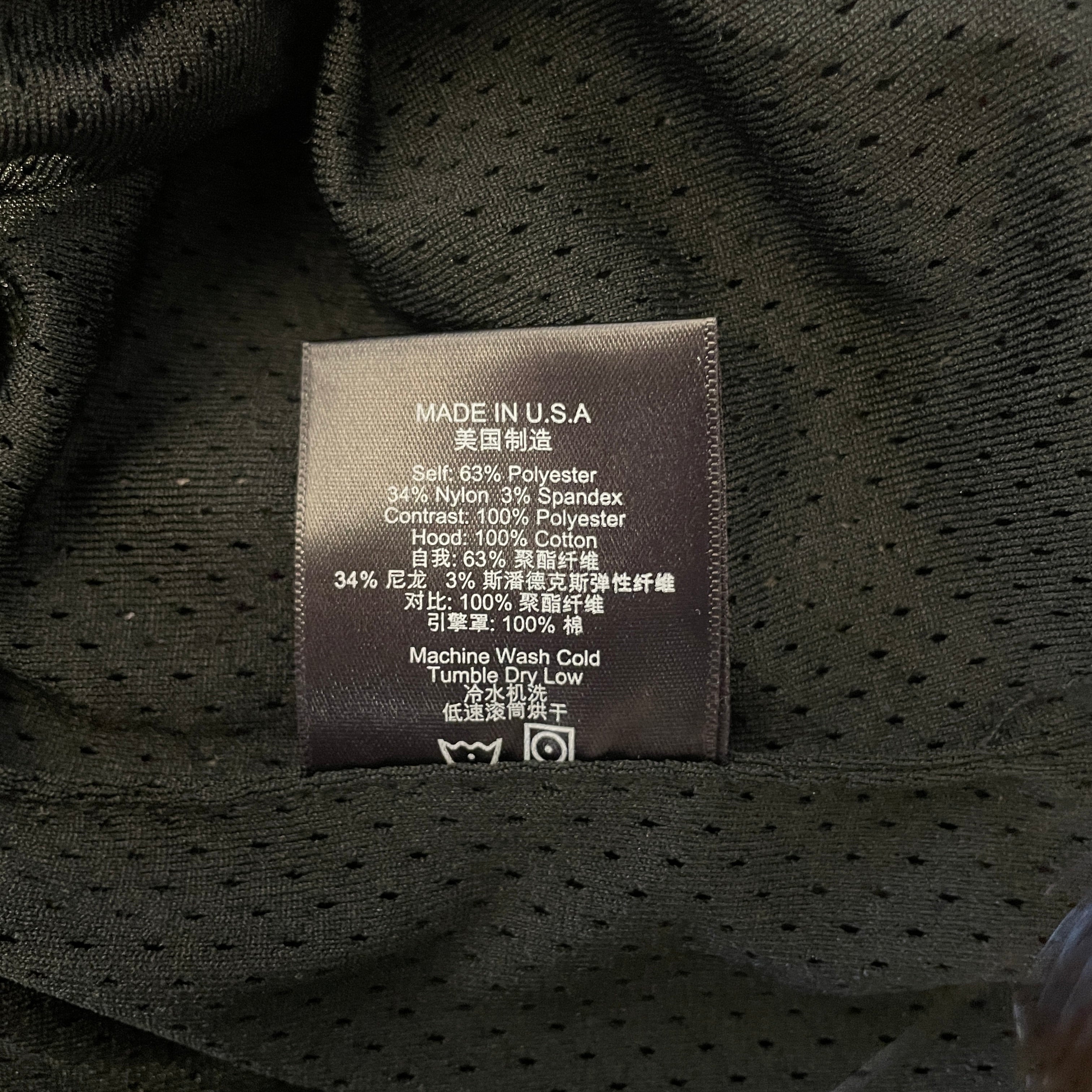 RHUDE/Zip Up Hoodie/S/Plaid/Cotton/GRY/ view 5