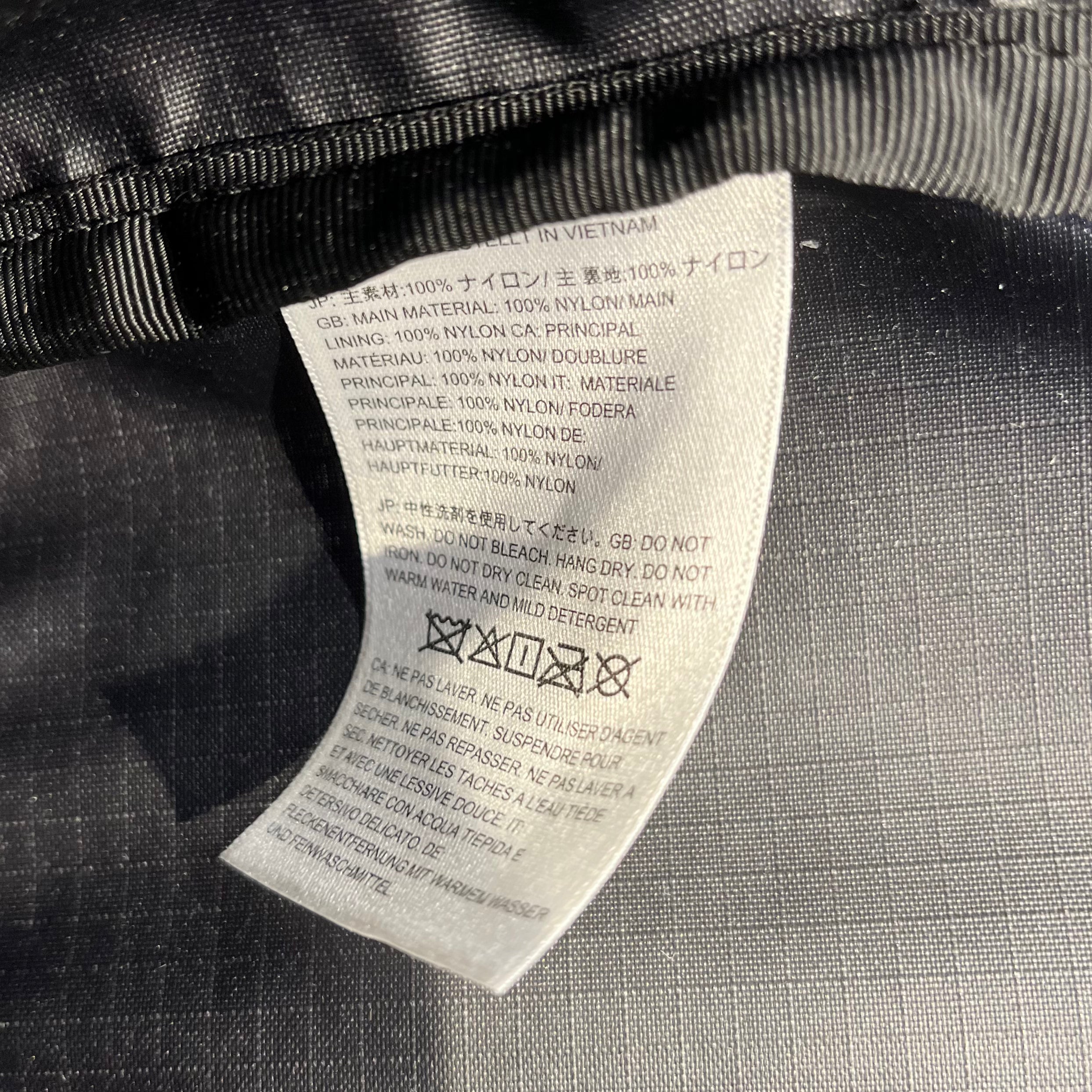 THE NORTH FACE/Supreme/Backpack/Nylon/BLK/Trekking convertible backpack view 5