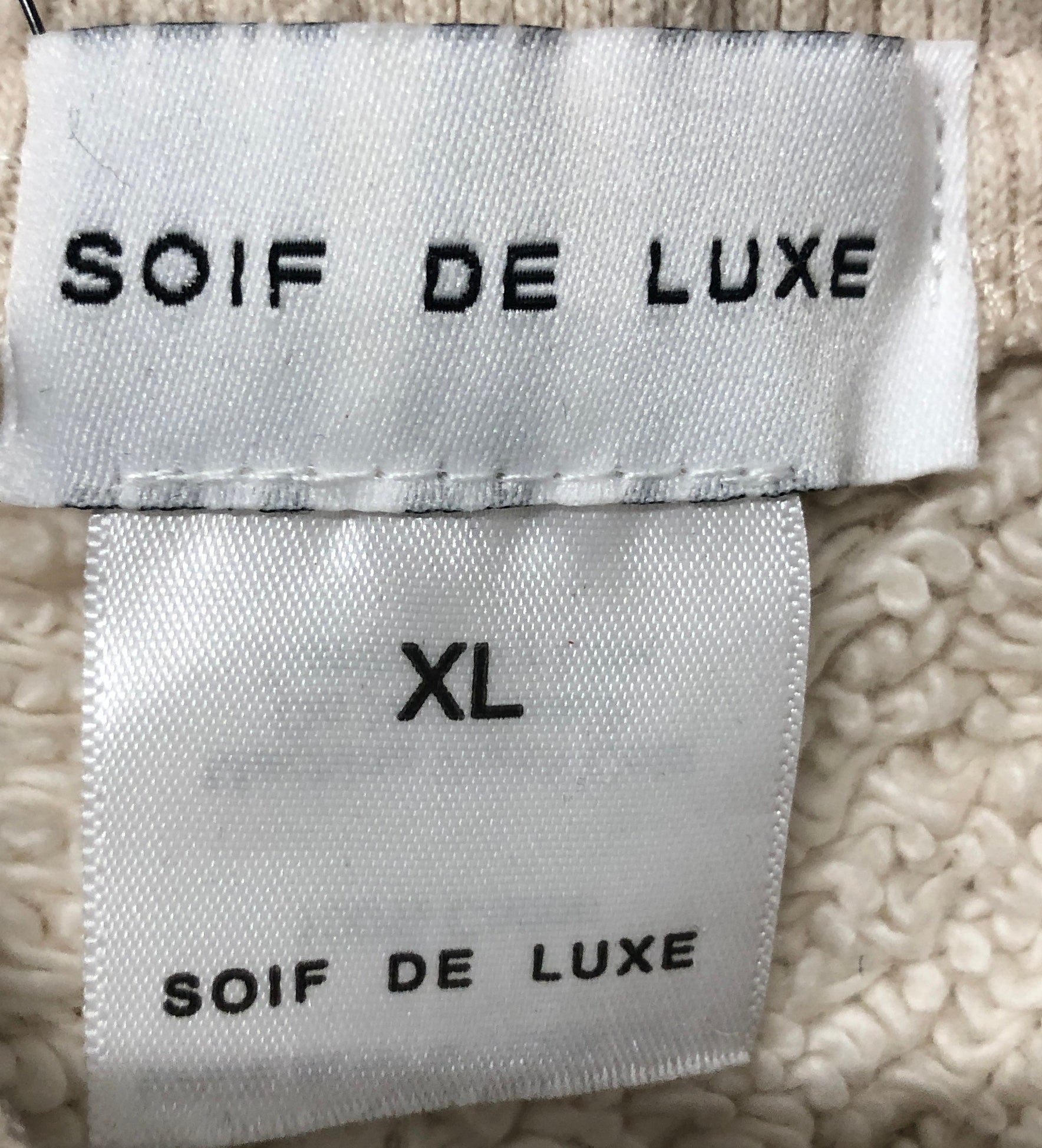SOIF DE LUXE/Bootcut Pants/XL/Cotton/WHT/ view 3
