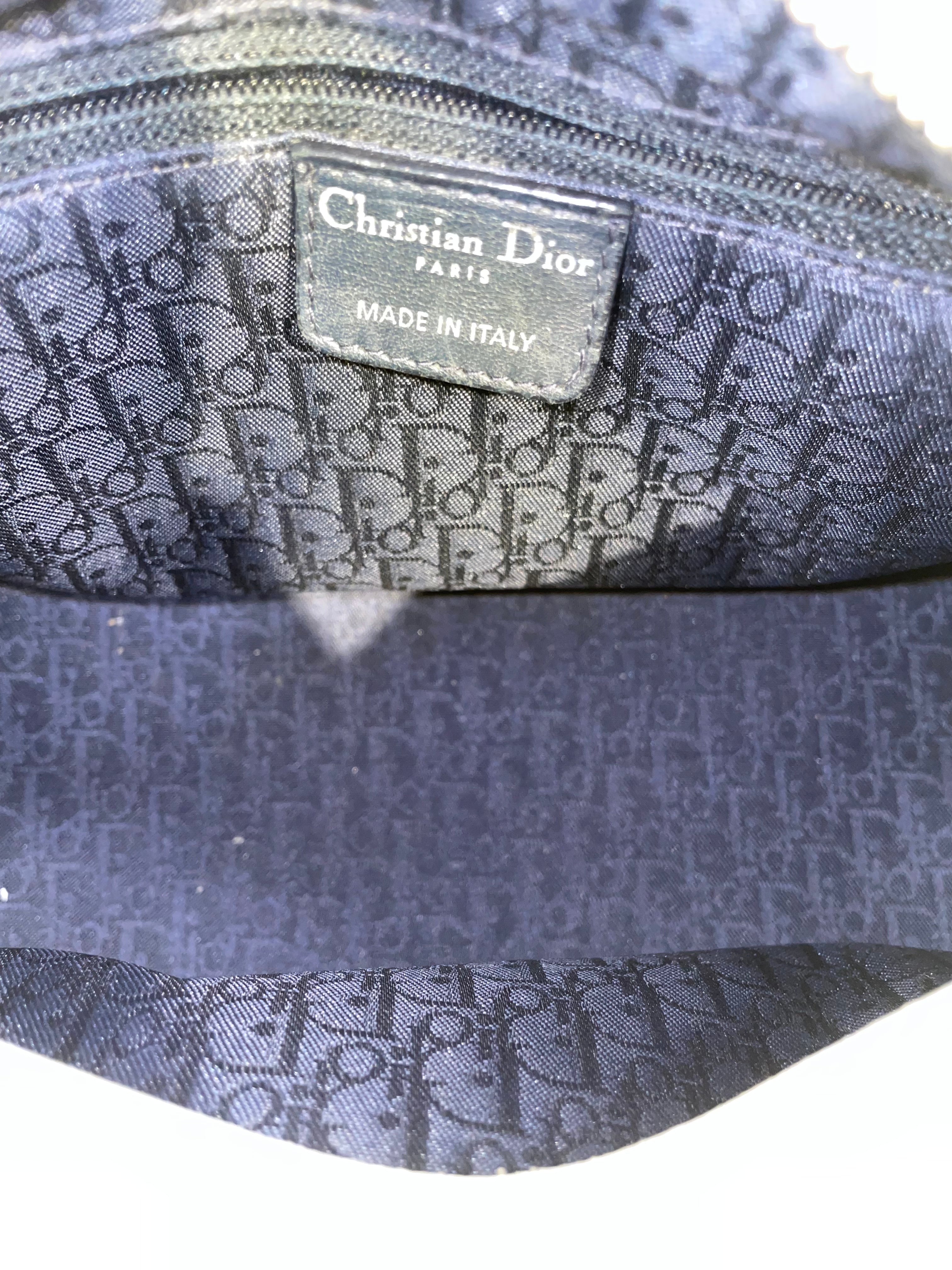 Christian Dior/Hand Bag/Leather/GRN/CANNAGE LADY VINTAGE view 6
