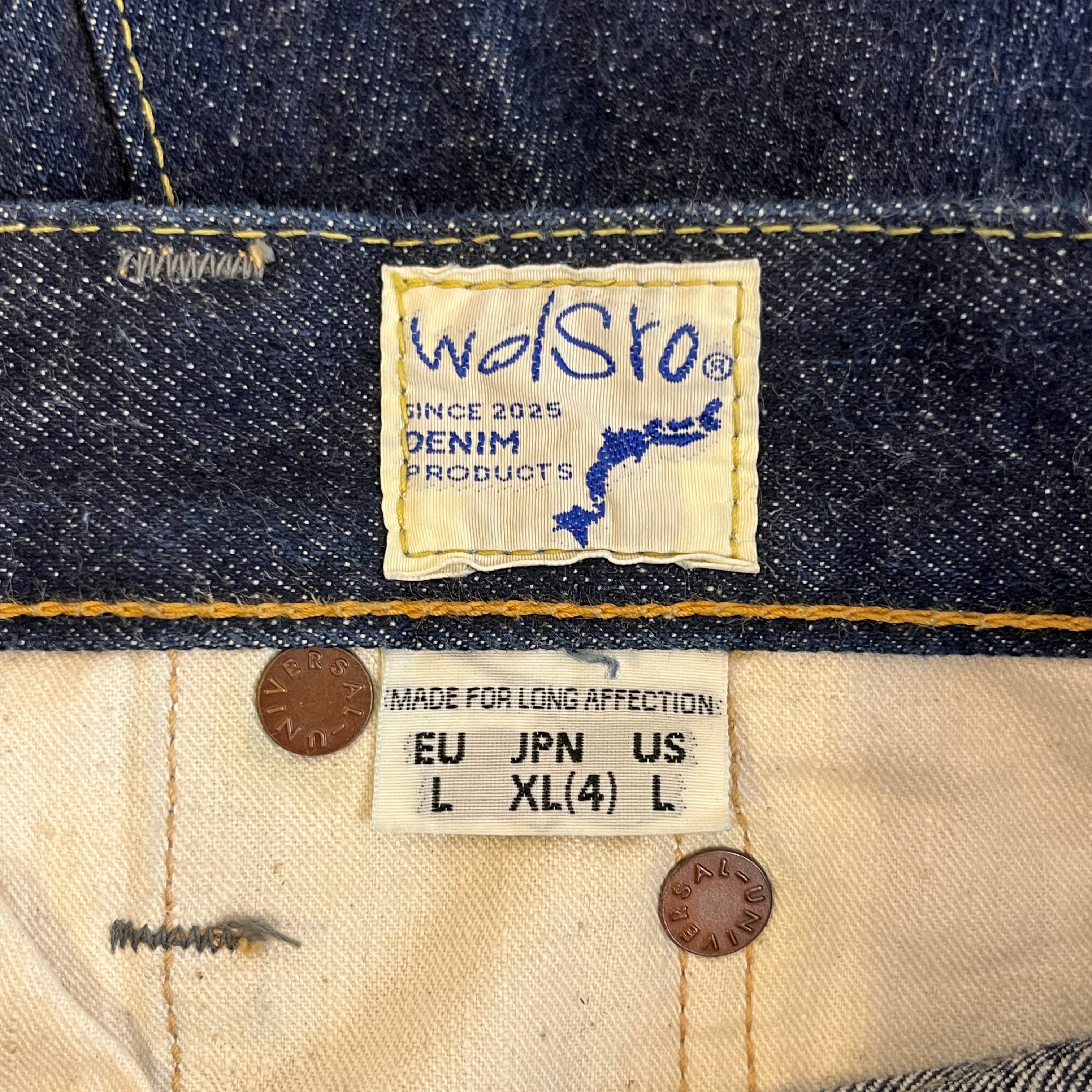 orslow/Pants/L/Denim/IDG/BACKWARDS SELVEDGE DENIM view 4