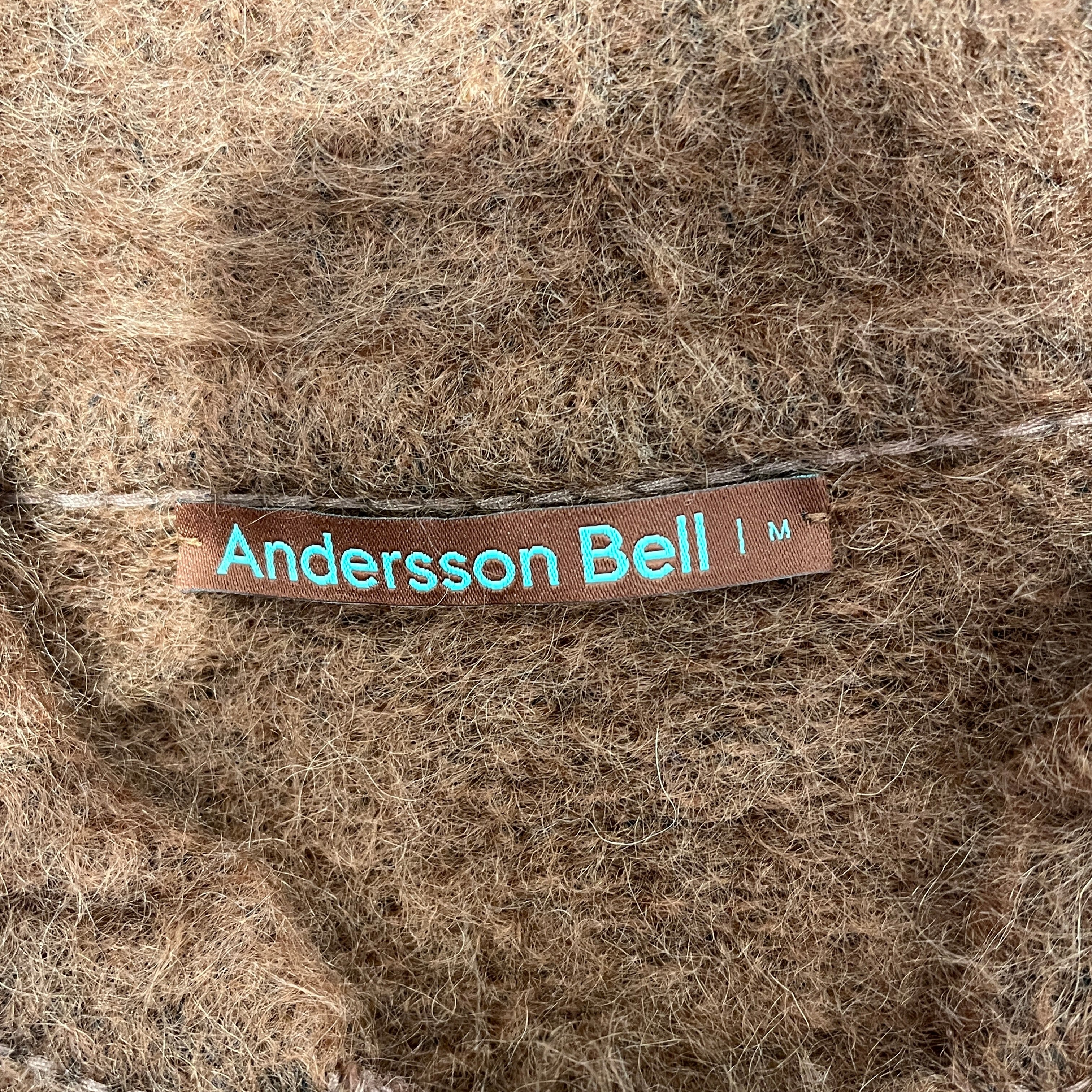 Andersson Bell/Sweater/M/Mohair/BRW/BUTTON POLO view 3