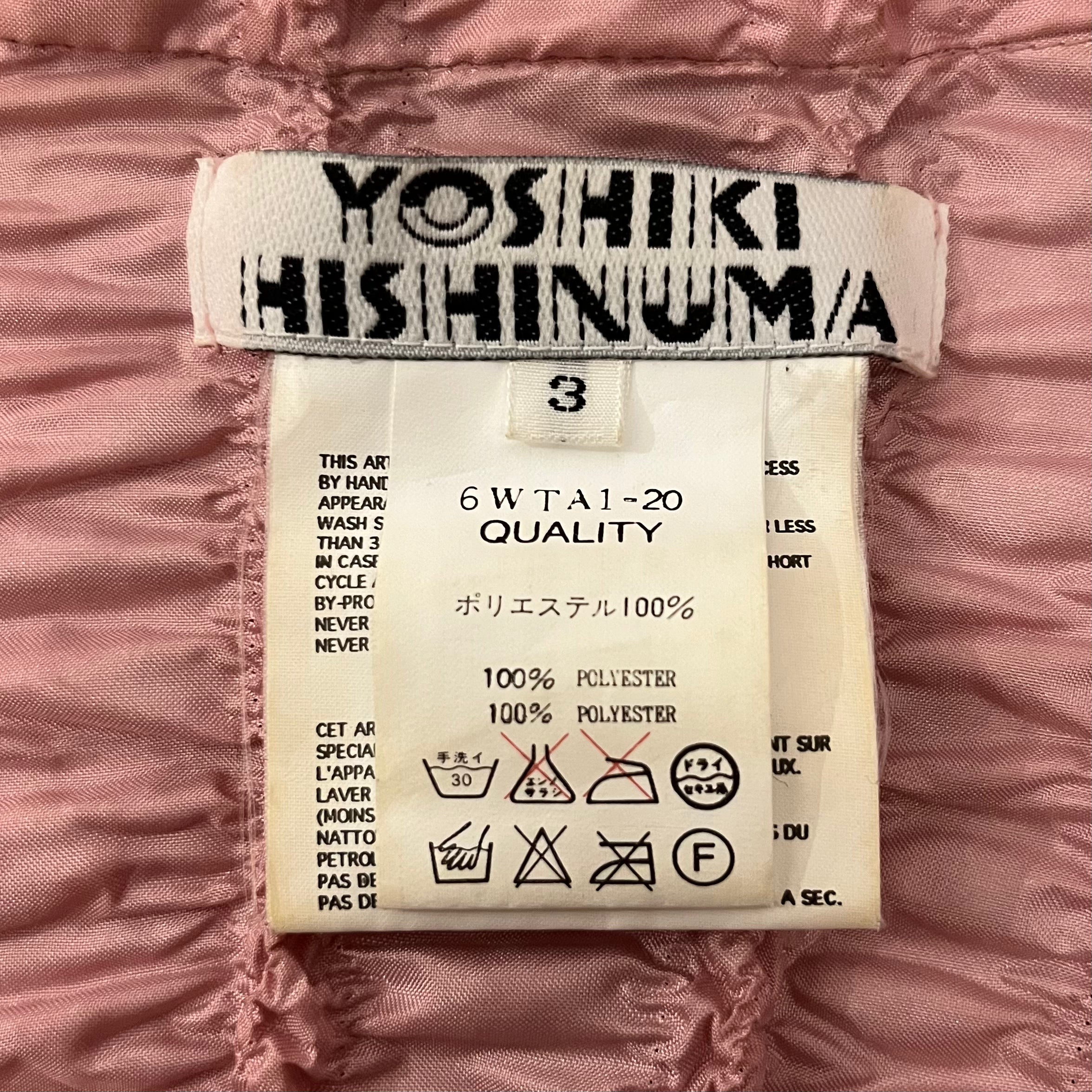 YOSHIKI HISHINUMA/LS Shirt/3/Acrylic/PNK/yoshiki hishinuma pink view 3