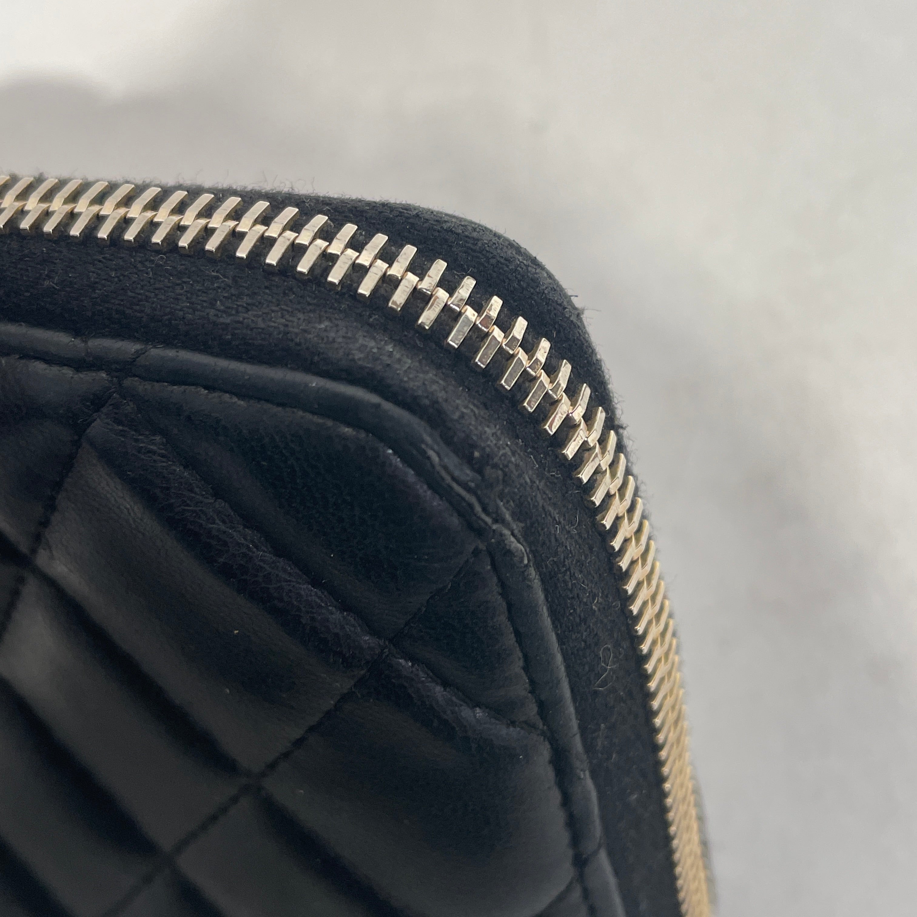 CHANEL/Long Wallet/Leather/BLK/L's/12646779 view 7