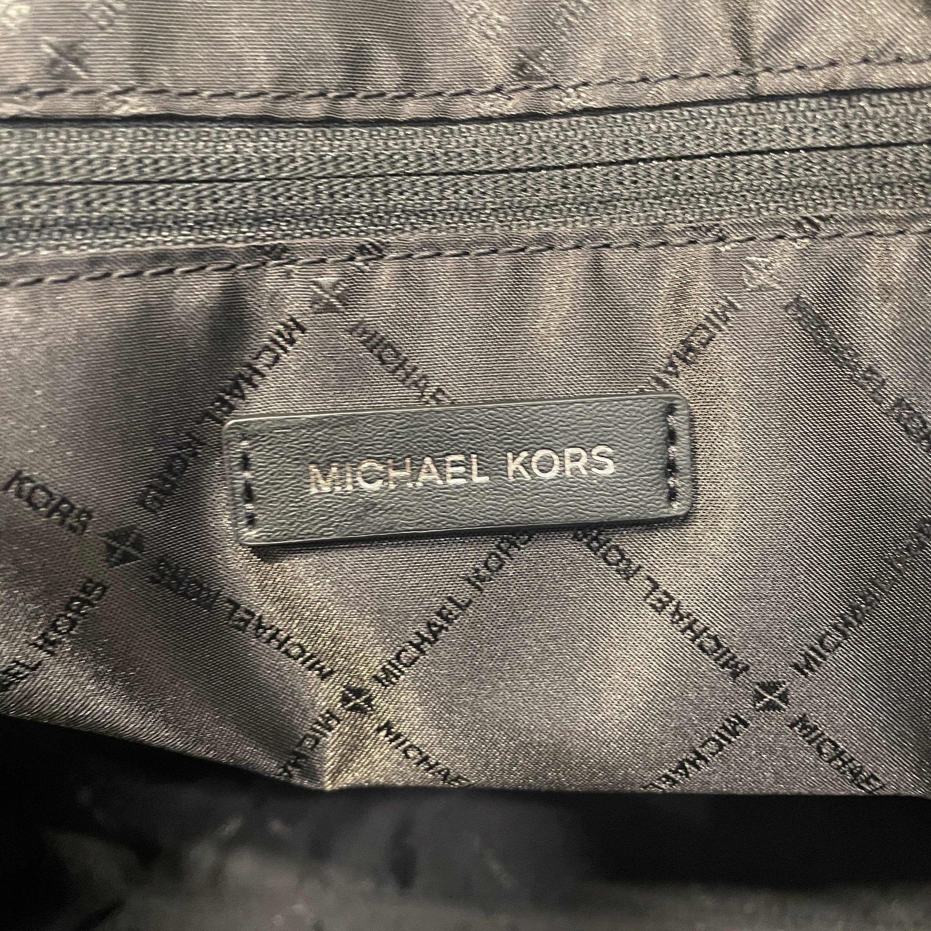 MICHAEL KORS/Tote Bag/Leather/BRW/Cooper Logo view 5