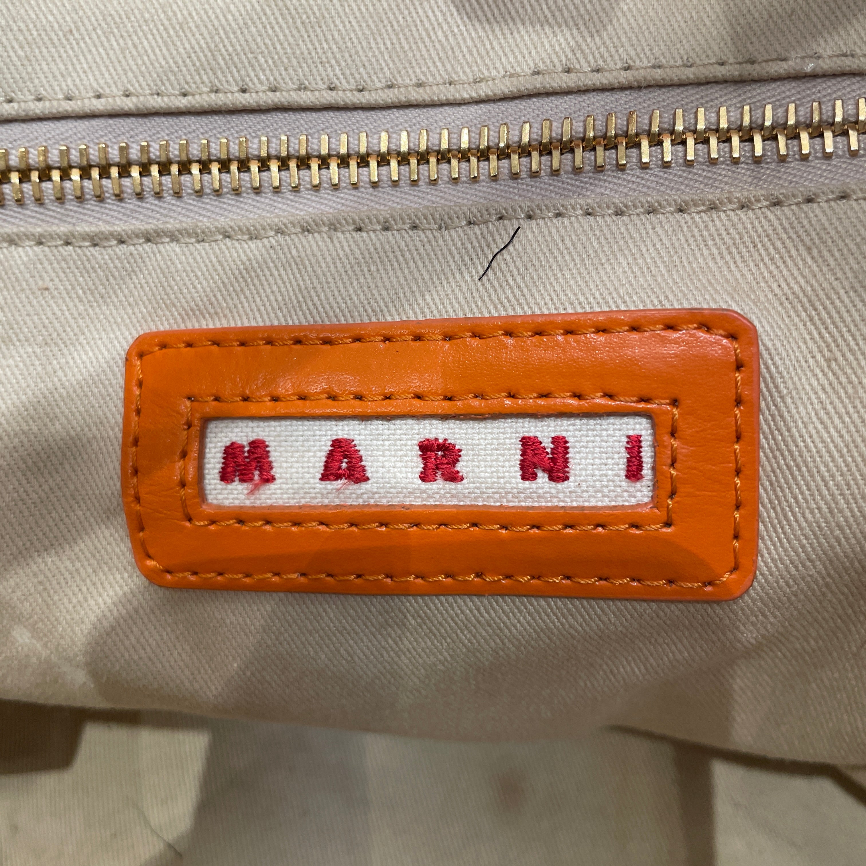 MARNI/Cross Body Bag/Leather/ORN/MARNI STITCH BAG view 5