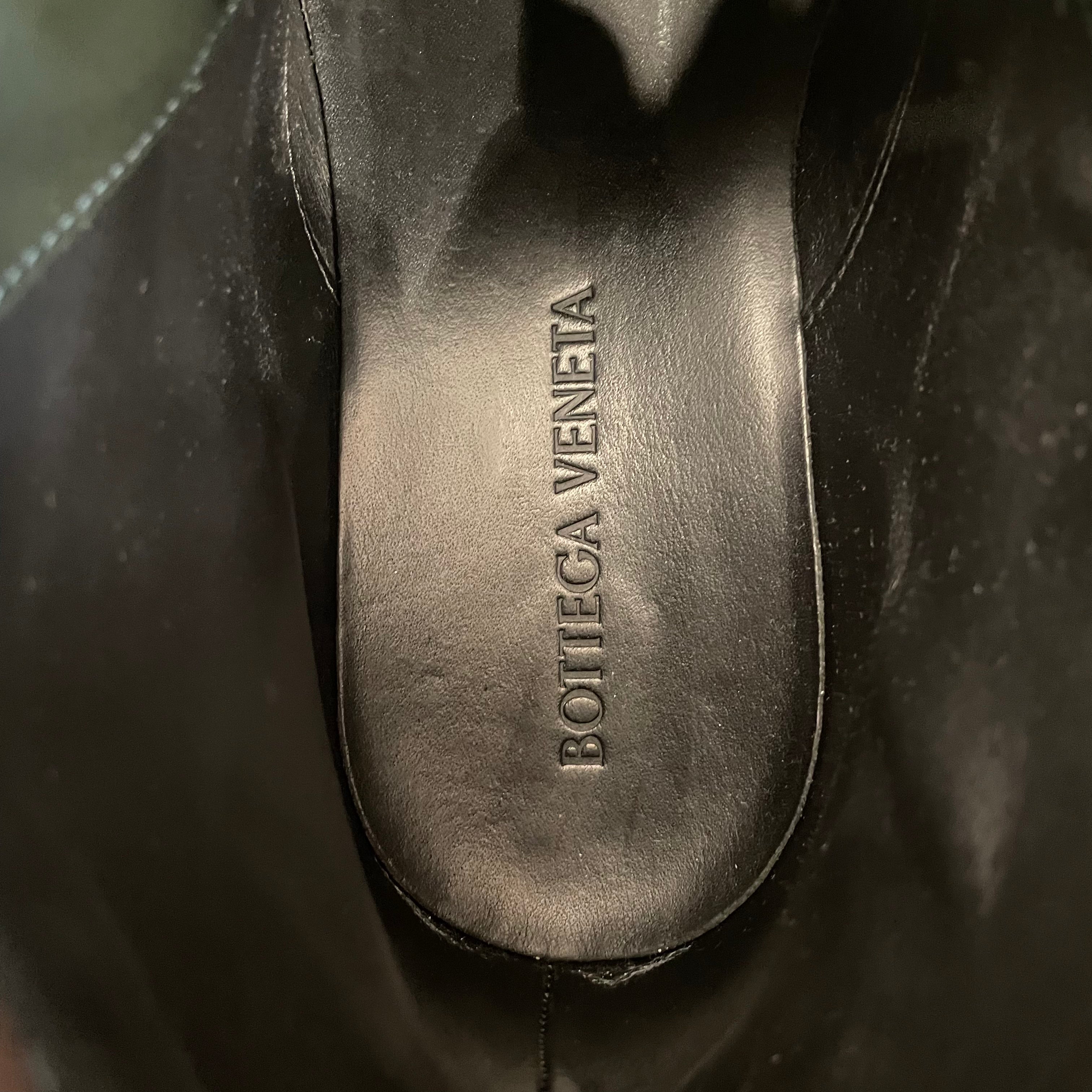 BOTTEGA VENETA/Boots/EU 41/Leather/BLK/Haddock Ankle Boot view 3