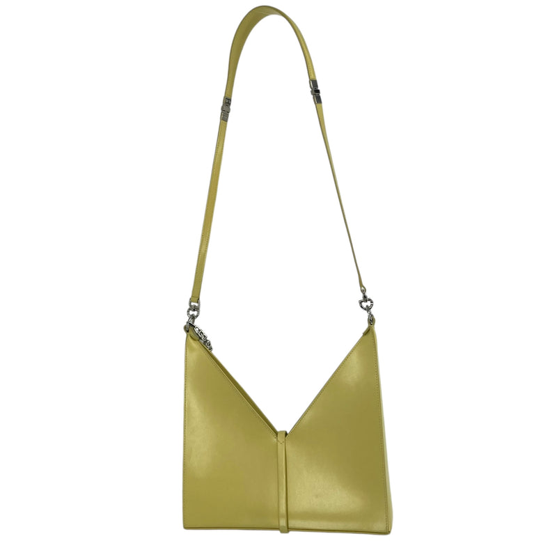 GIVENCHY/Hand Bag/Leather/YEL/BOX CUT OUT BAG