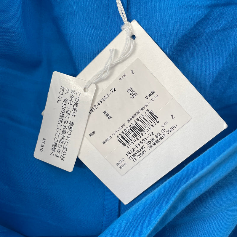 ISSEY MIYAKE/Pants/2/Cotton/BLU/BLUE ROPE TROUSER