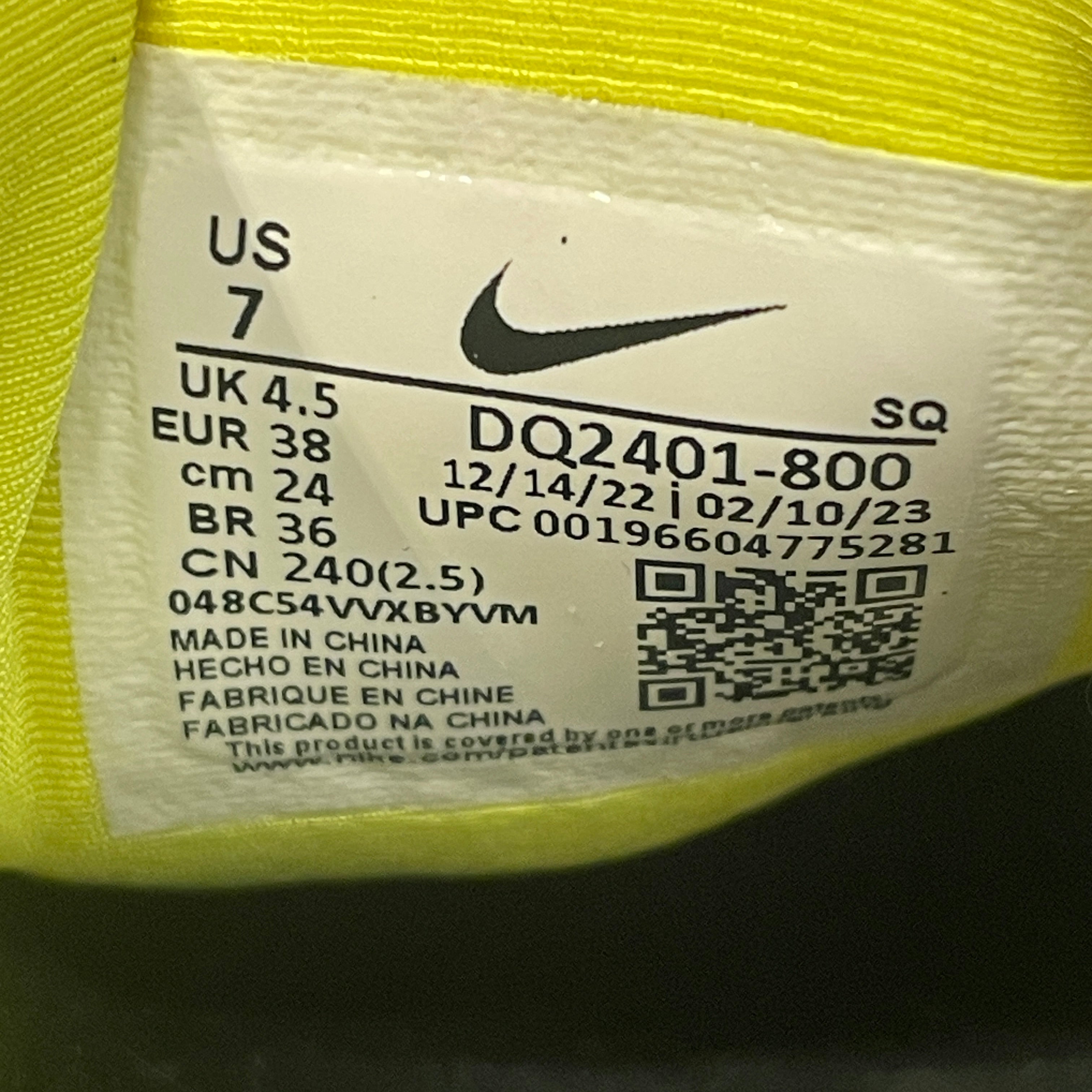 NIKE/MARTINE ROSE/Low-Sneakers/US 7/Leather/MLT/Shox MR4 view 3