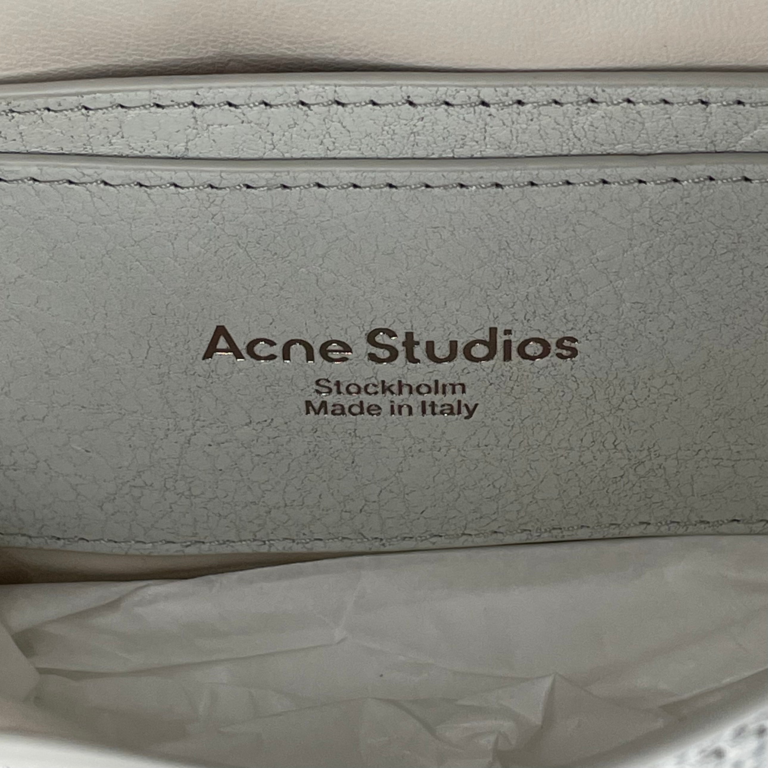 Acne Studios/Cross Body Bag/Leather/WHT/MLT POCKET BOW BAG BNWT view 4