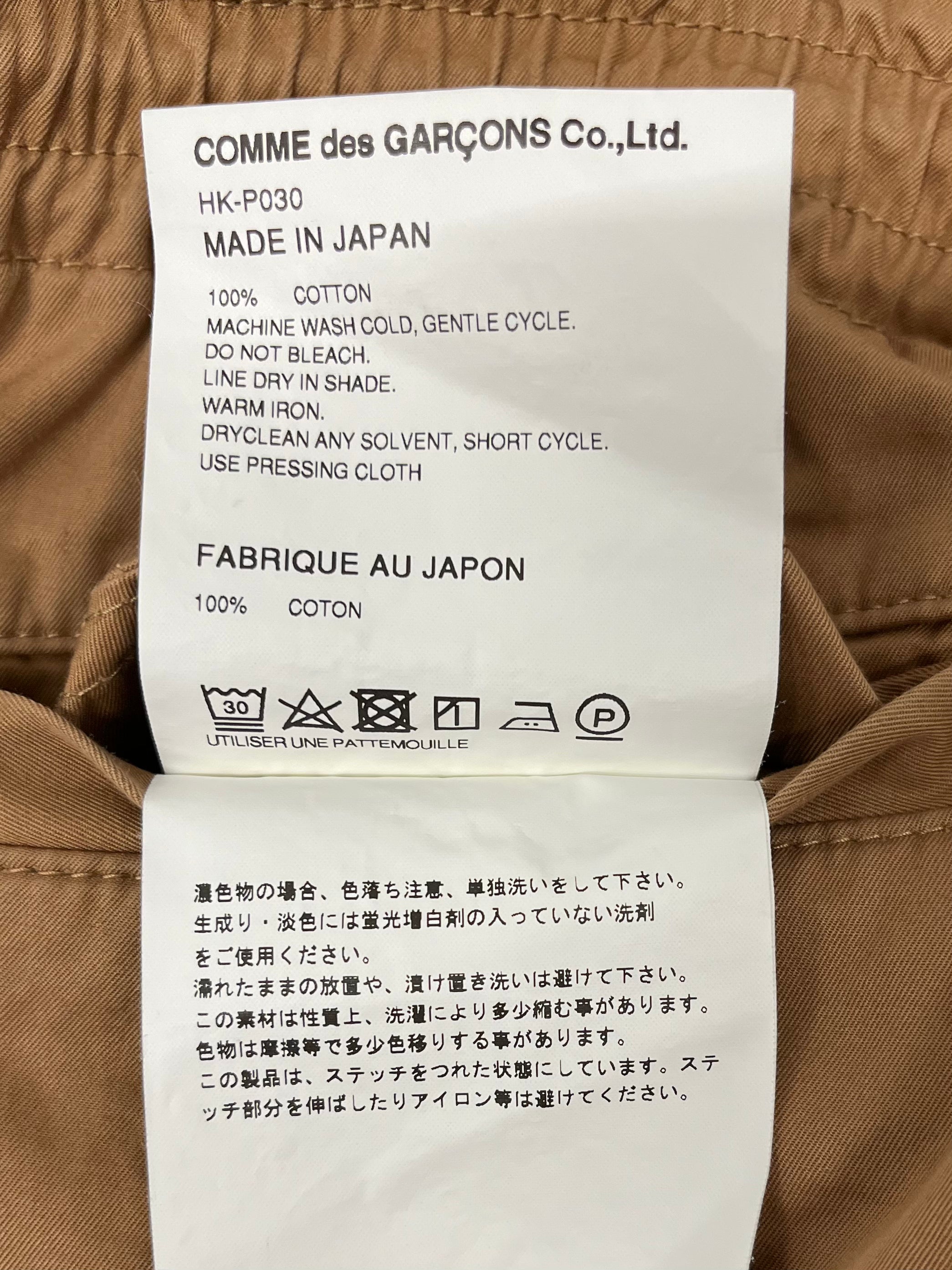 COMME des GARCONS HOMME/Shorts/L/Cotton/CML/OVERSIZED view 4