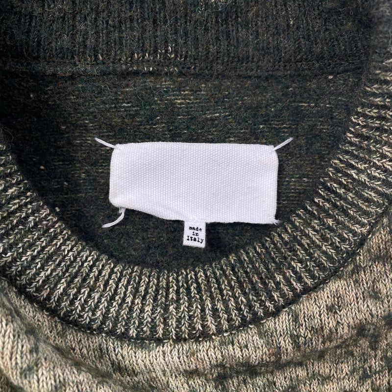 Maison Margiela/Sweater/M/Cotton/BRD/SPLATTER SWEATER W HOOD