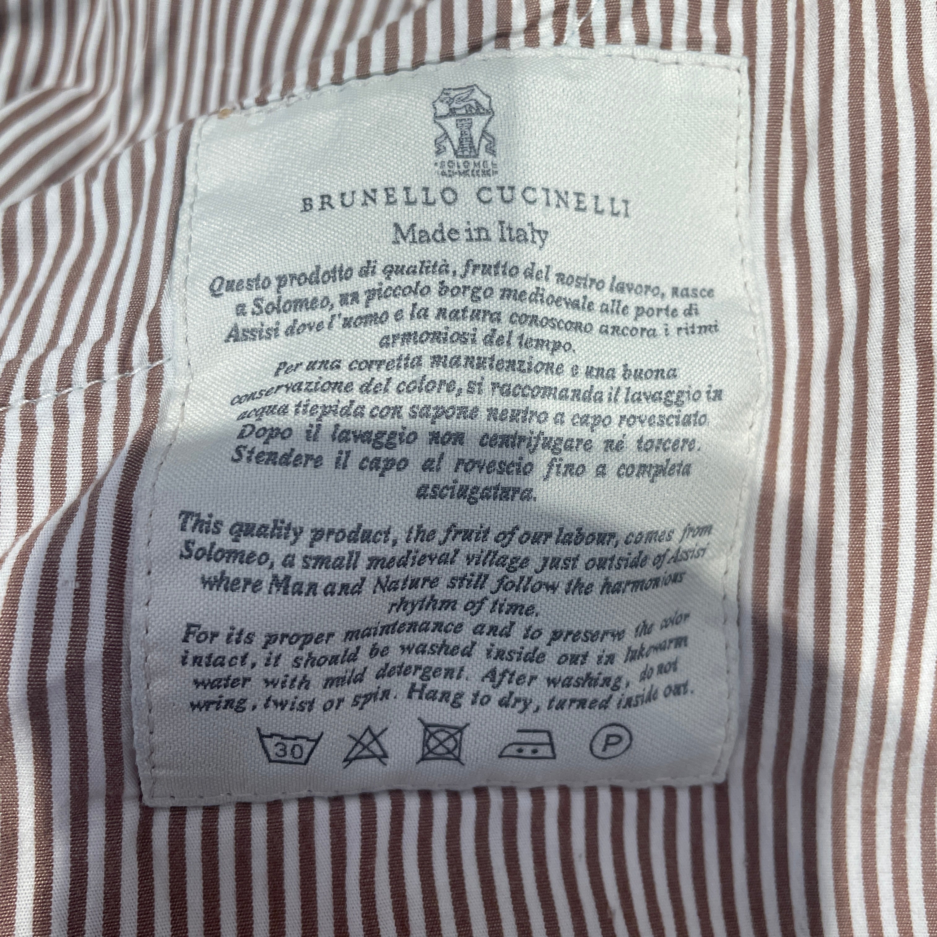 BRUNELLO CUCINELLI/Pants/54/Denim/BLU/light blue trad. fit view 4