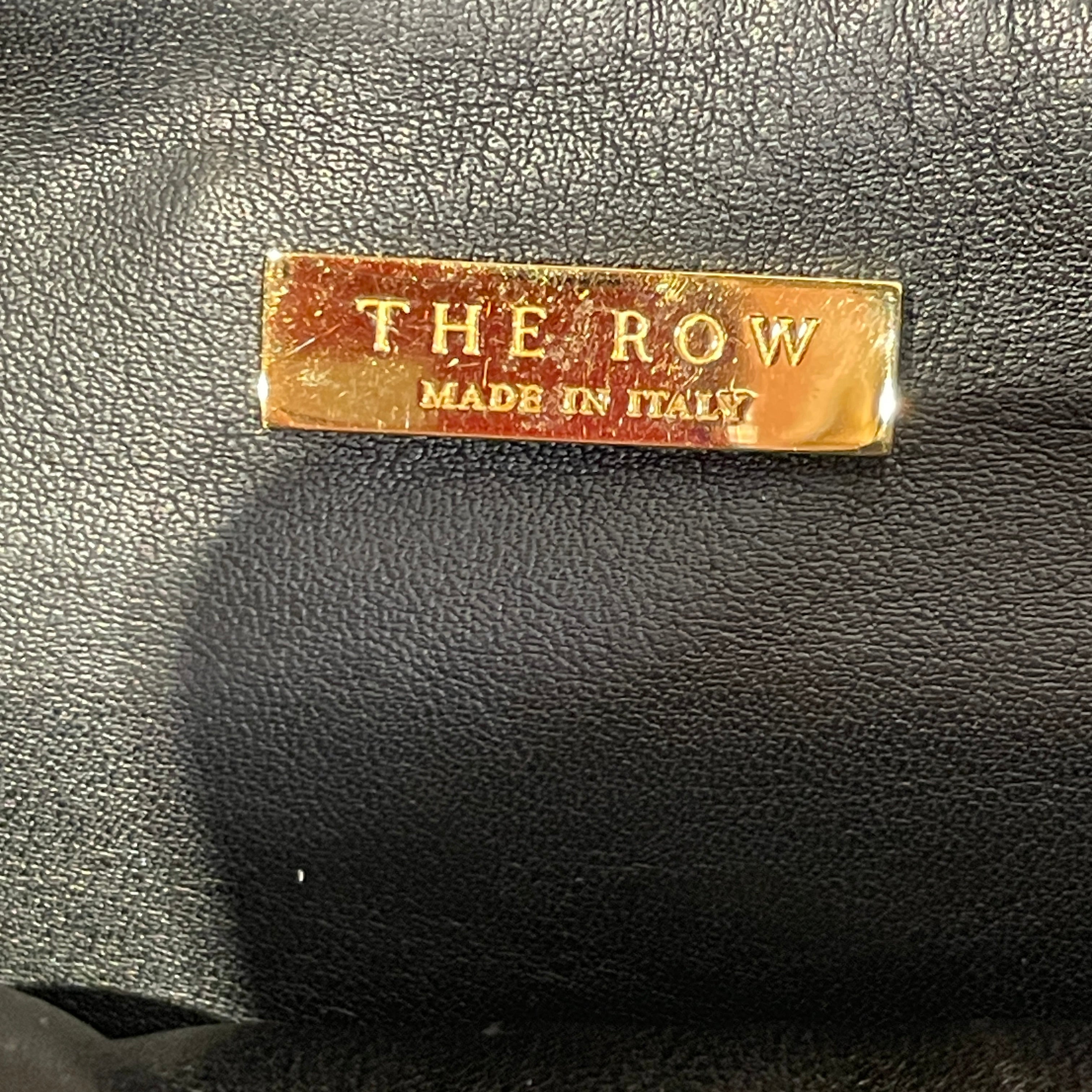 THE ROW/Cross Body Bag/Leather/BLK/Rectangle casp view 3