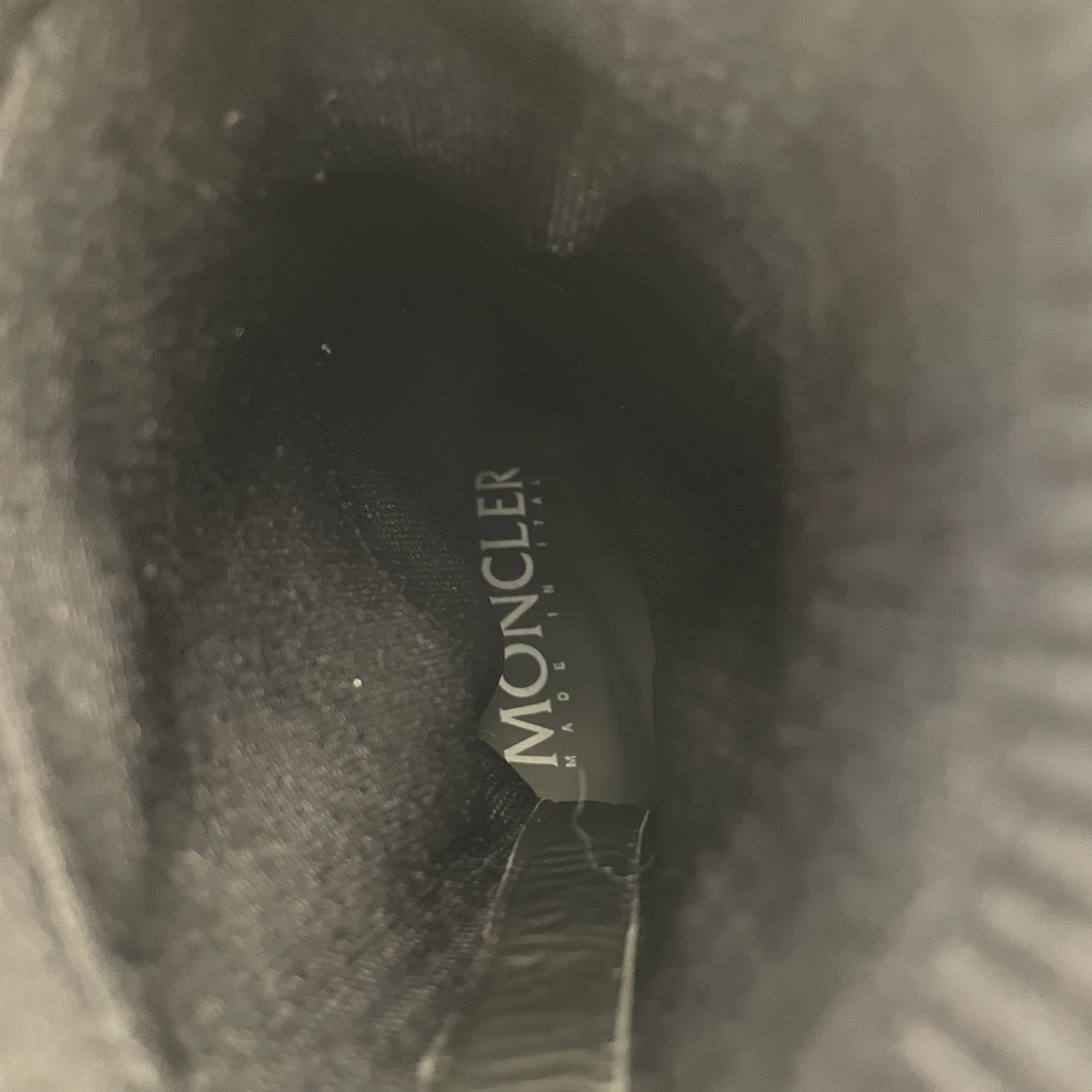 MONCLER/Boots/EU 40/Cotton/BLK/high heel platform boot view 3