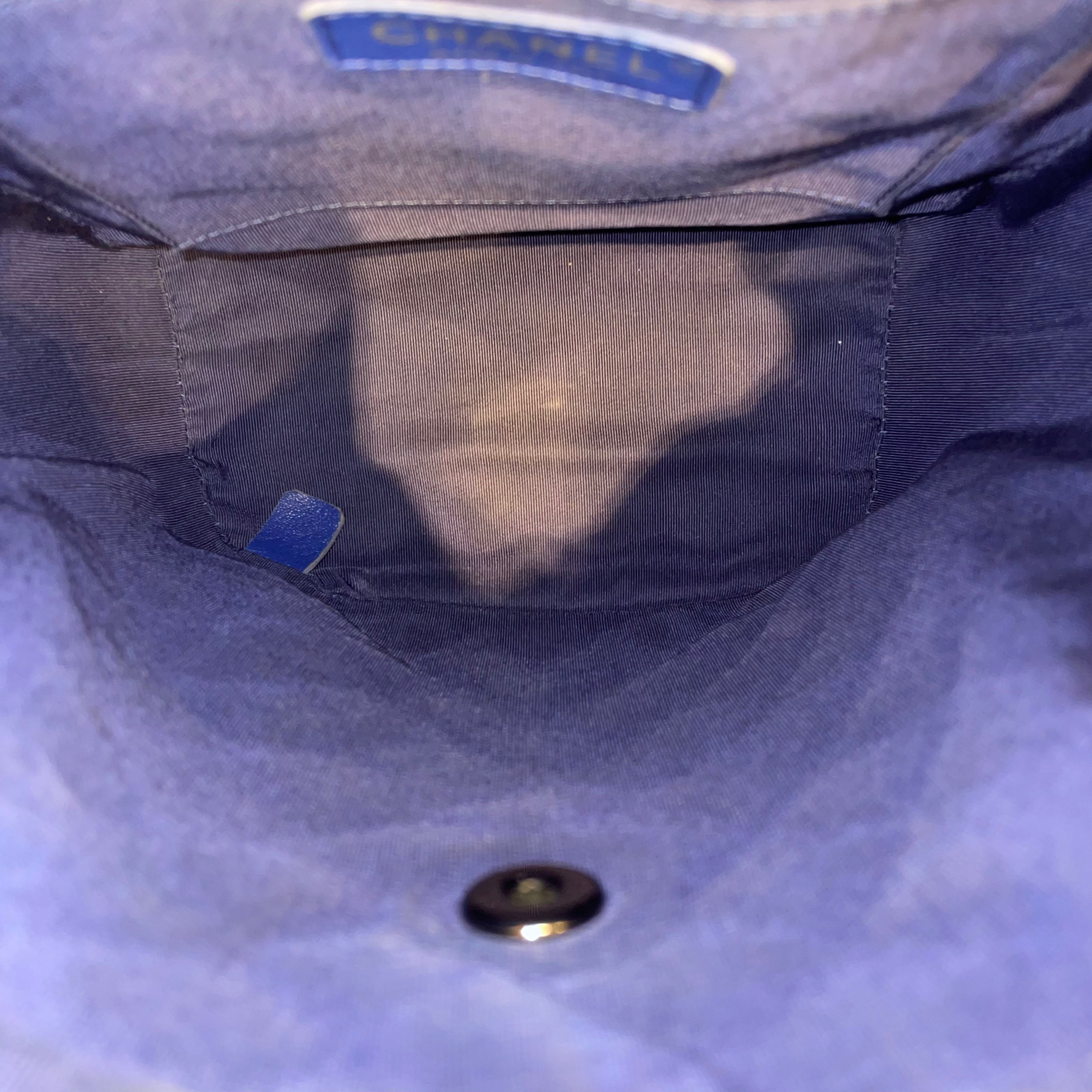 CHANEL/Backpack/Leather/BLU/URBAN SPIRIT QUILTED BP view 5