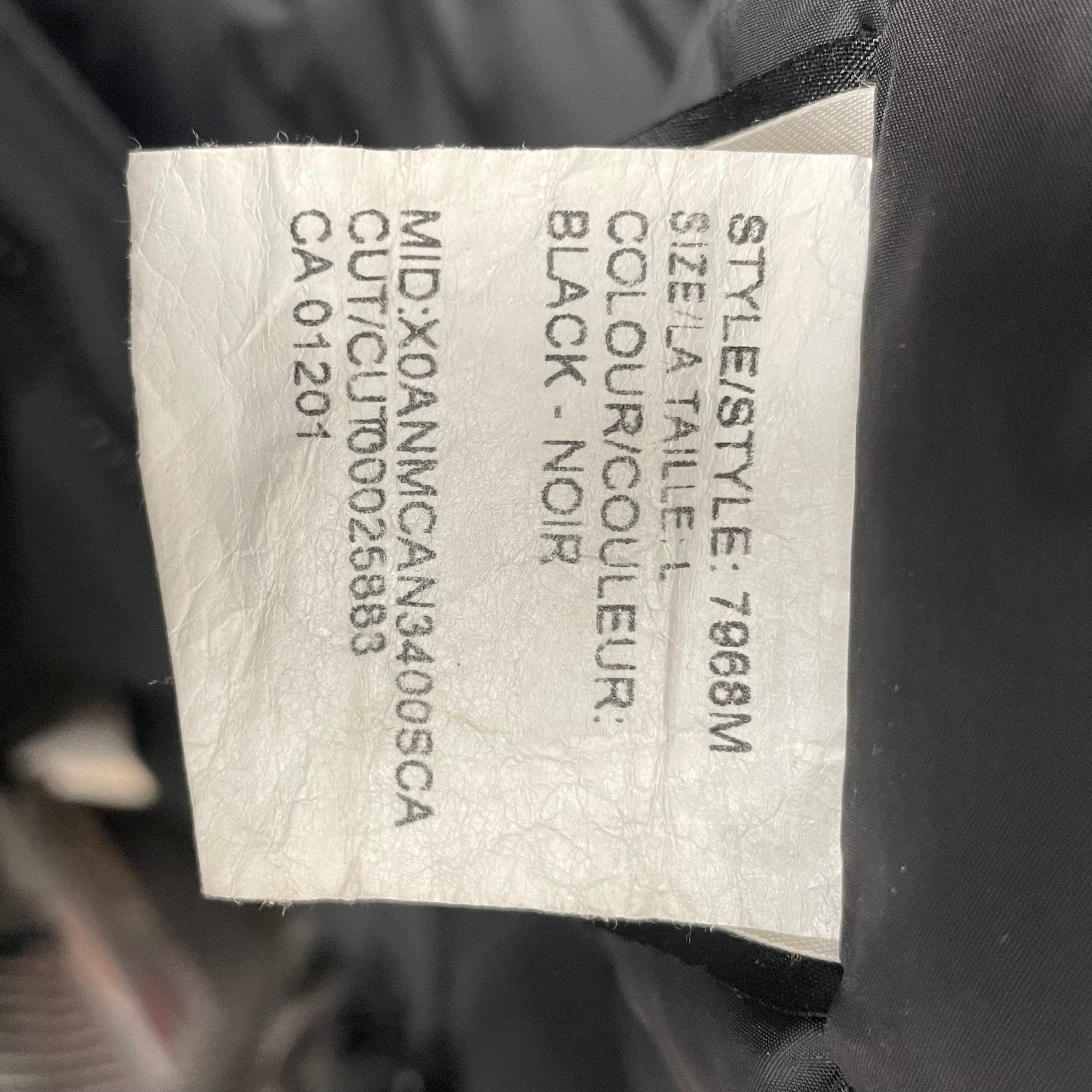 CANADA GOOSE/Puffer Jkt/L/Nylon/BLK/7968M view 5