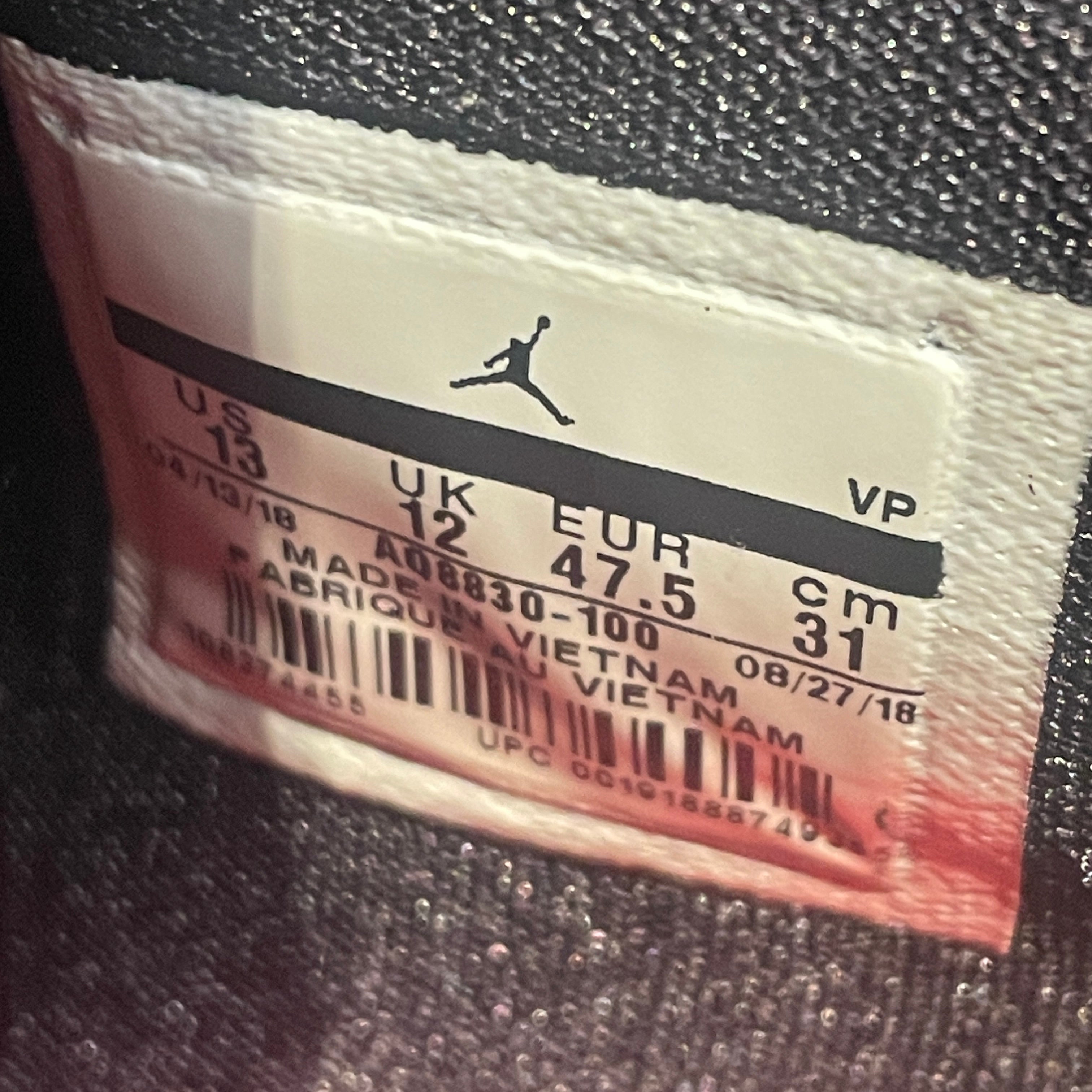NIKE/Hi-Sneakers/US 13/WHT/jordan 33 future of flight view 3