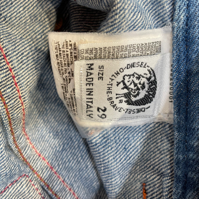 DIESEL/Straight Pants/29/Cotton/BLU/