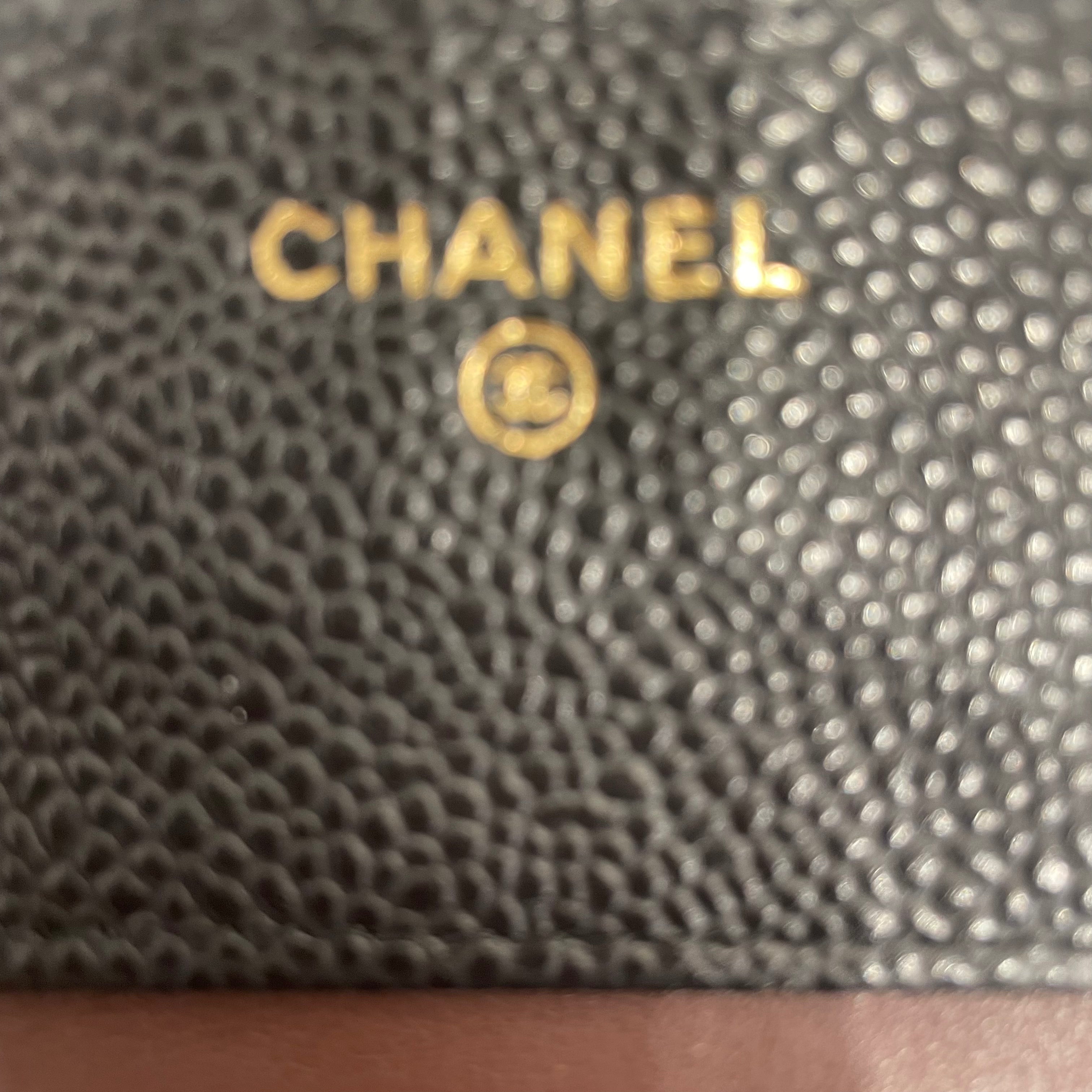 CHANEL/Bifold Wallet/Leather/BLK/Quilted Compact Flap E5G82K3K view 6