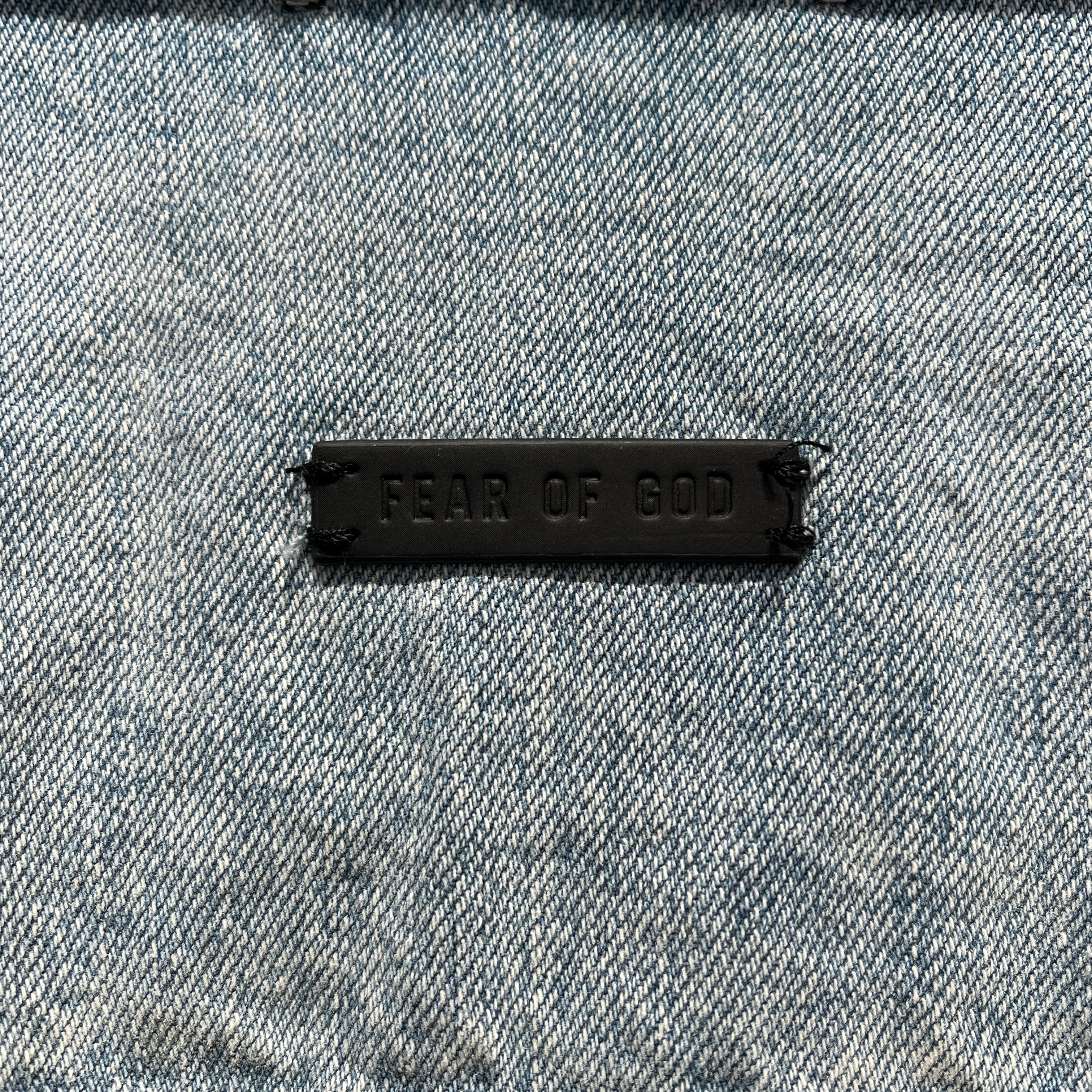 FEAR OF GOD/Denim Jkt/M/Denim/BLU/7TH COLLECTION TRUCKER JAC 001 view 4