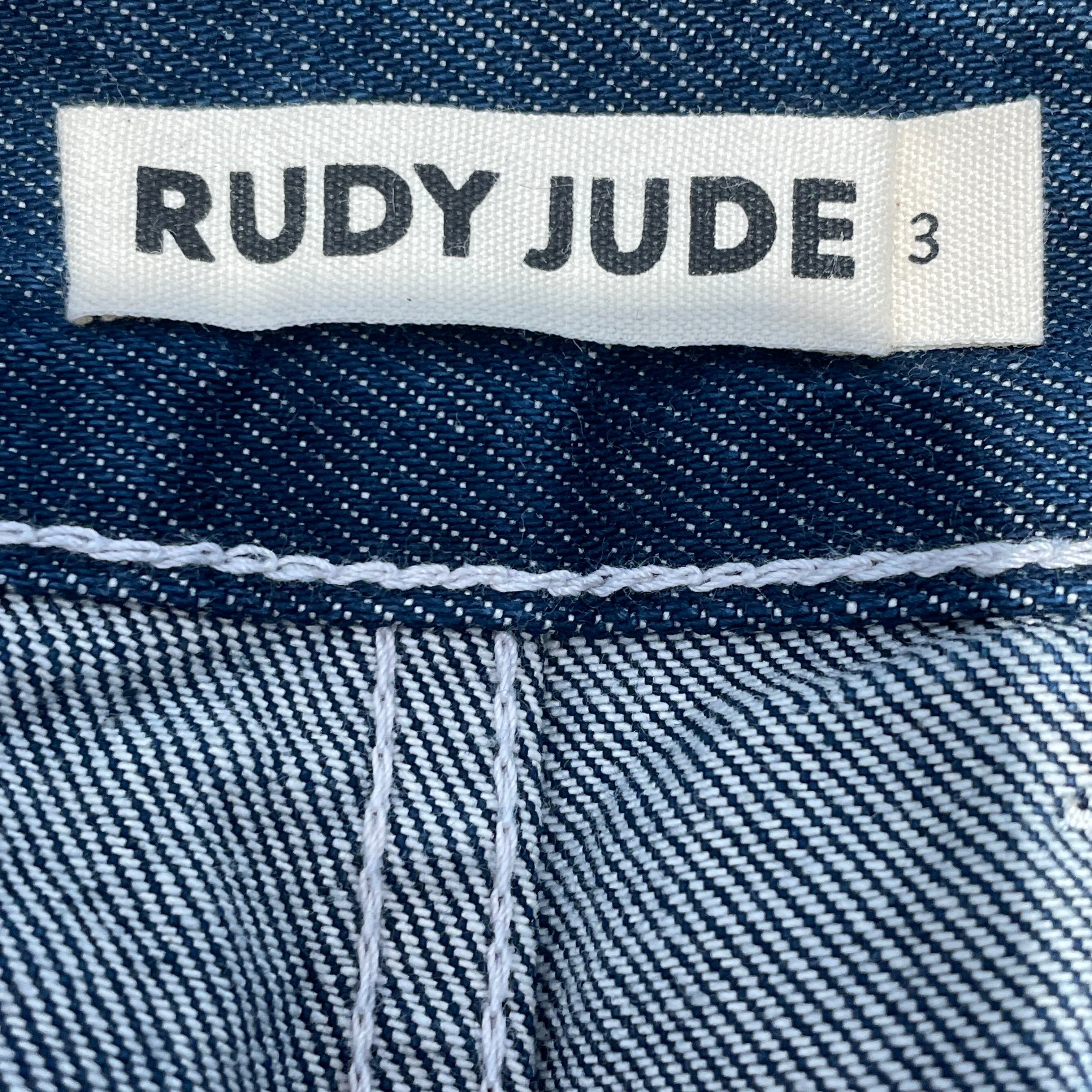 RUDY JUDE/Straight Pants/3/Denim/BLU/ view 4