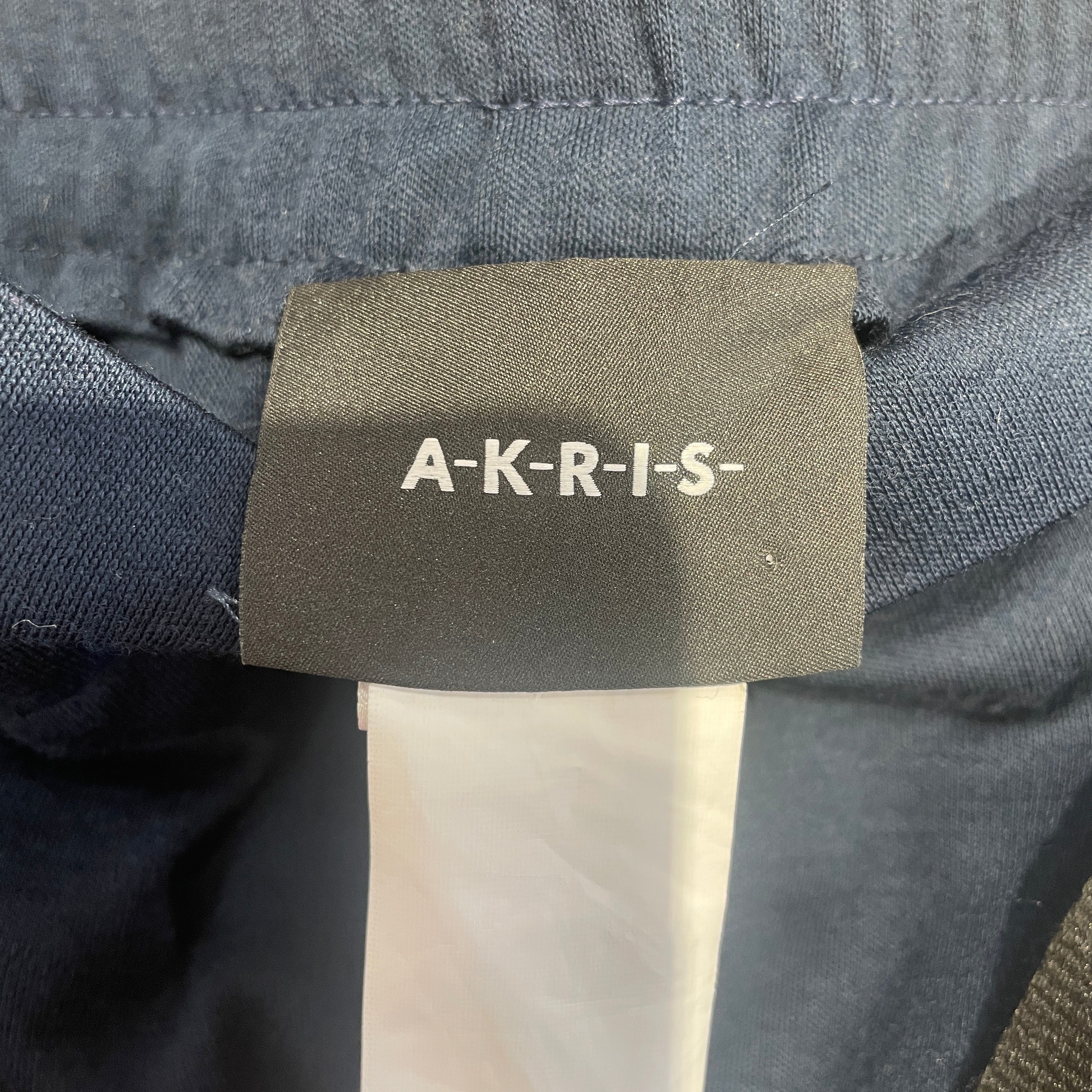 AKRIS/Bottoms/L/NVY/High-waisted/Navy w/Pockets view 3