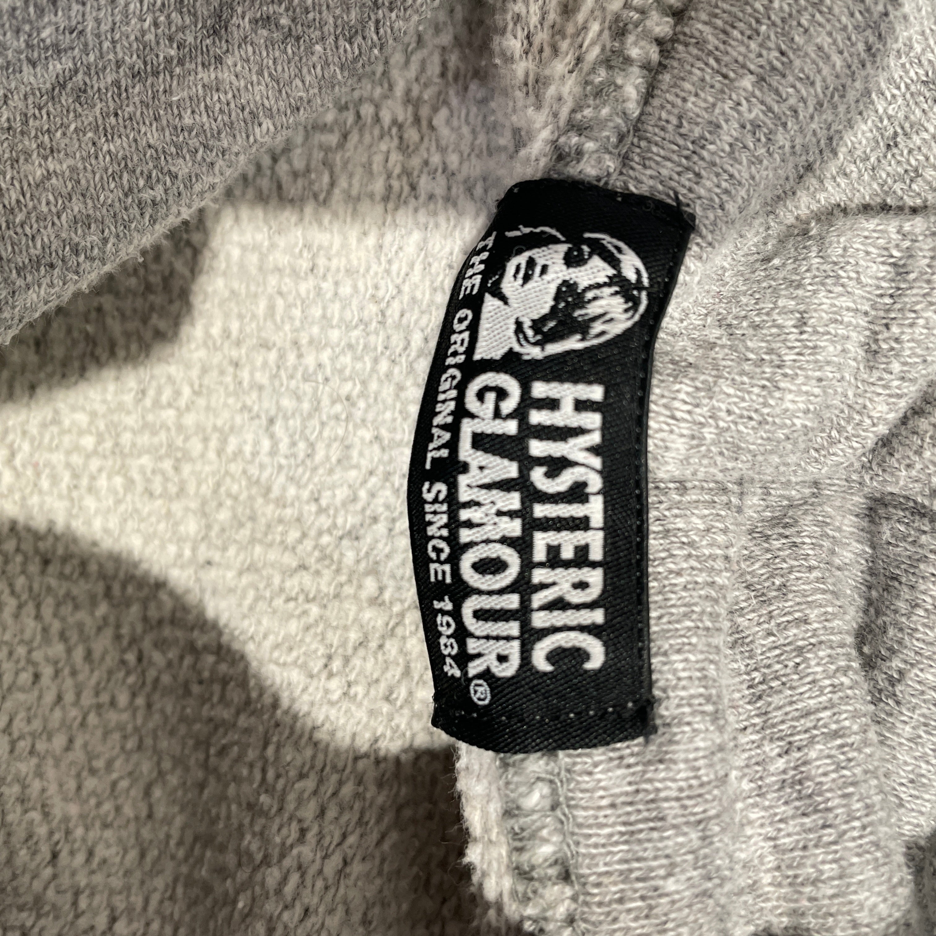HYSTERIC GLAMOUR/Hoodie/S/Cotton/GRY/AMERICA HOODIE view 3